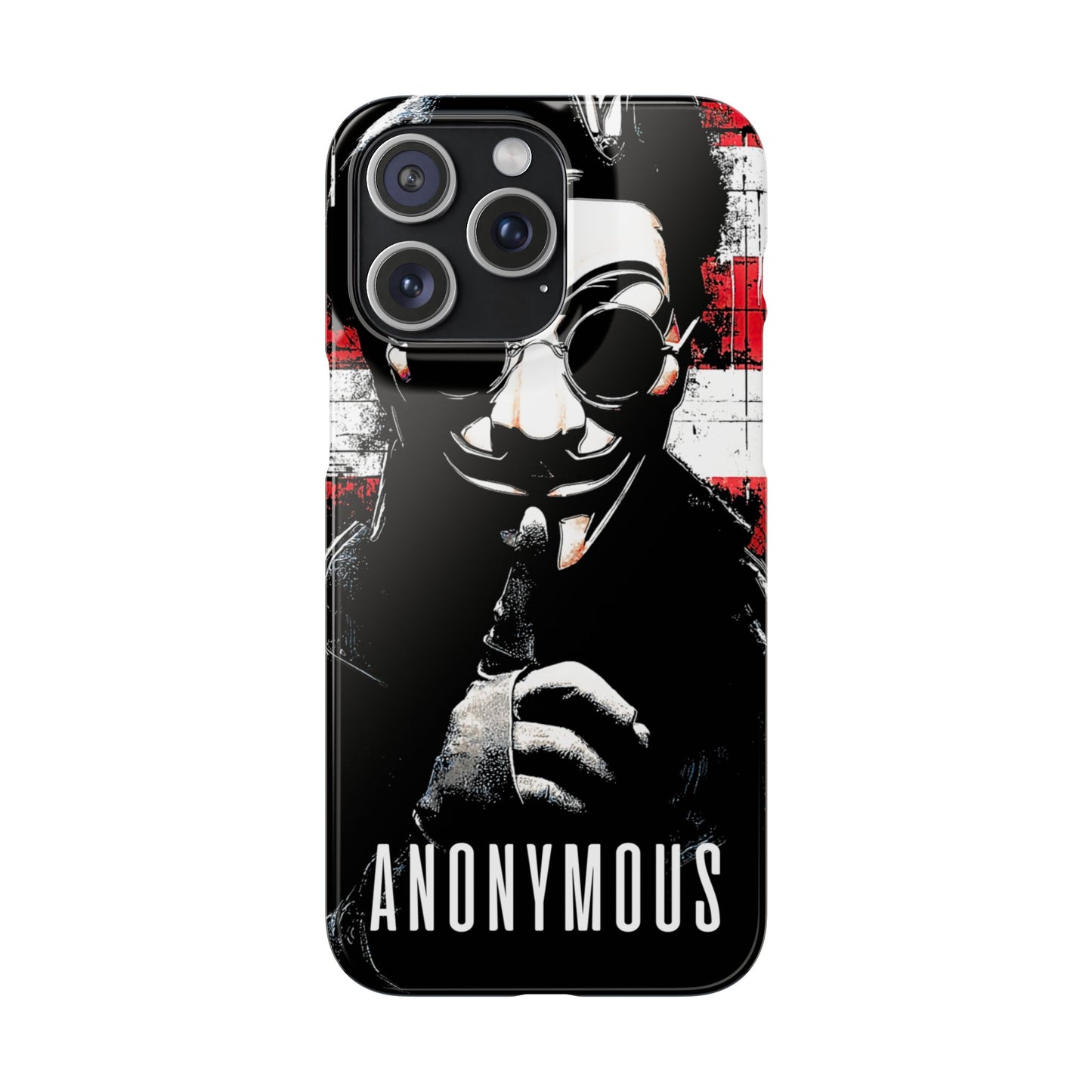 Anonimous & Guy Fawkes Art Snap Case and Protective Phone Cover For iPhone and Samsung