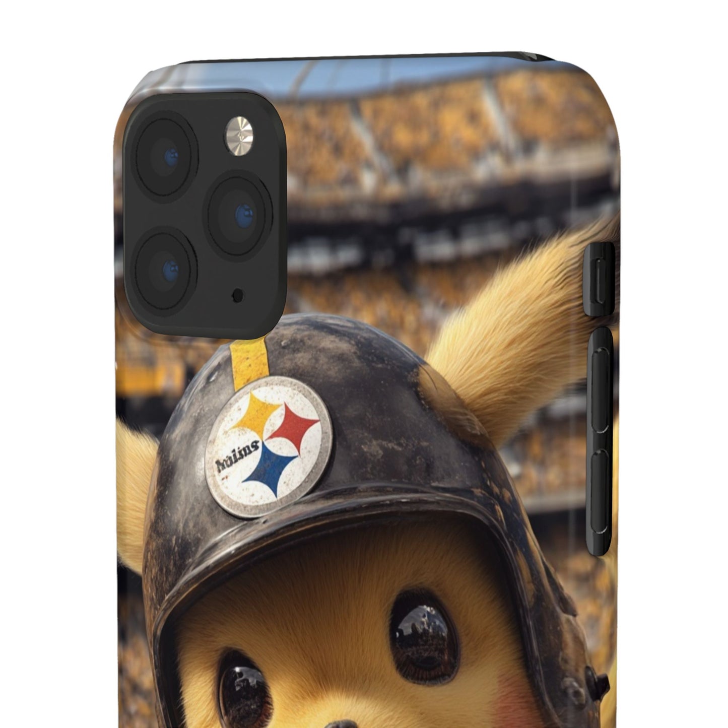 Fun Character Sports Snap Case, Phone Case, Fun Tech Accessory, Cute Gift for Gamers, Football Lovers, Kids.