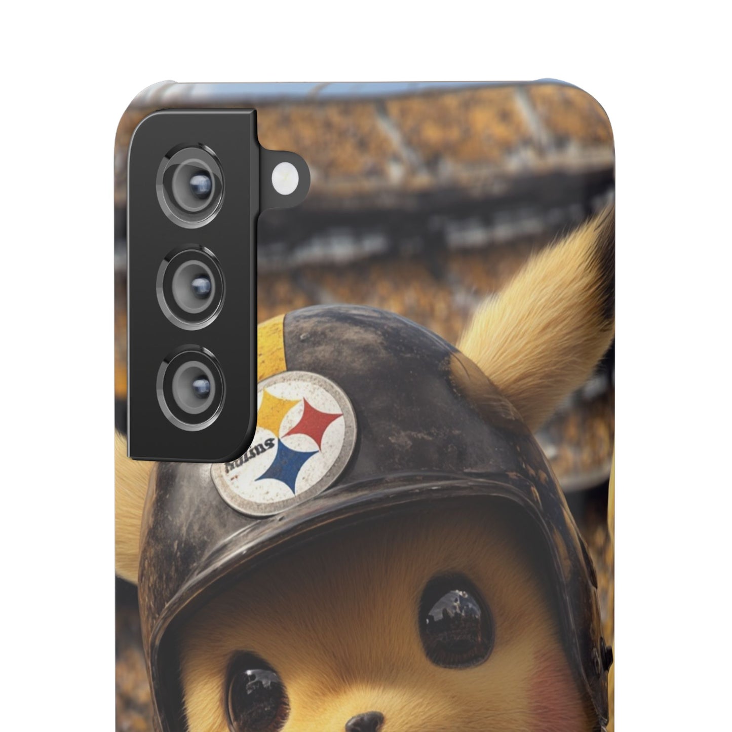 Fun Character Sports Snap Case, Phone Case, Fun Tech Accessory, Cute Gift for Gamers, Football Lovers, Kids.