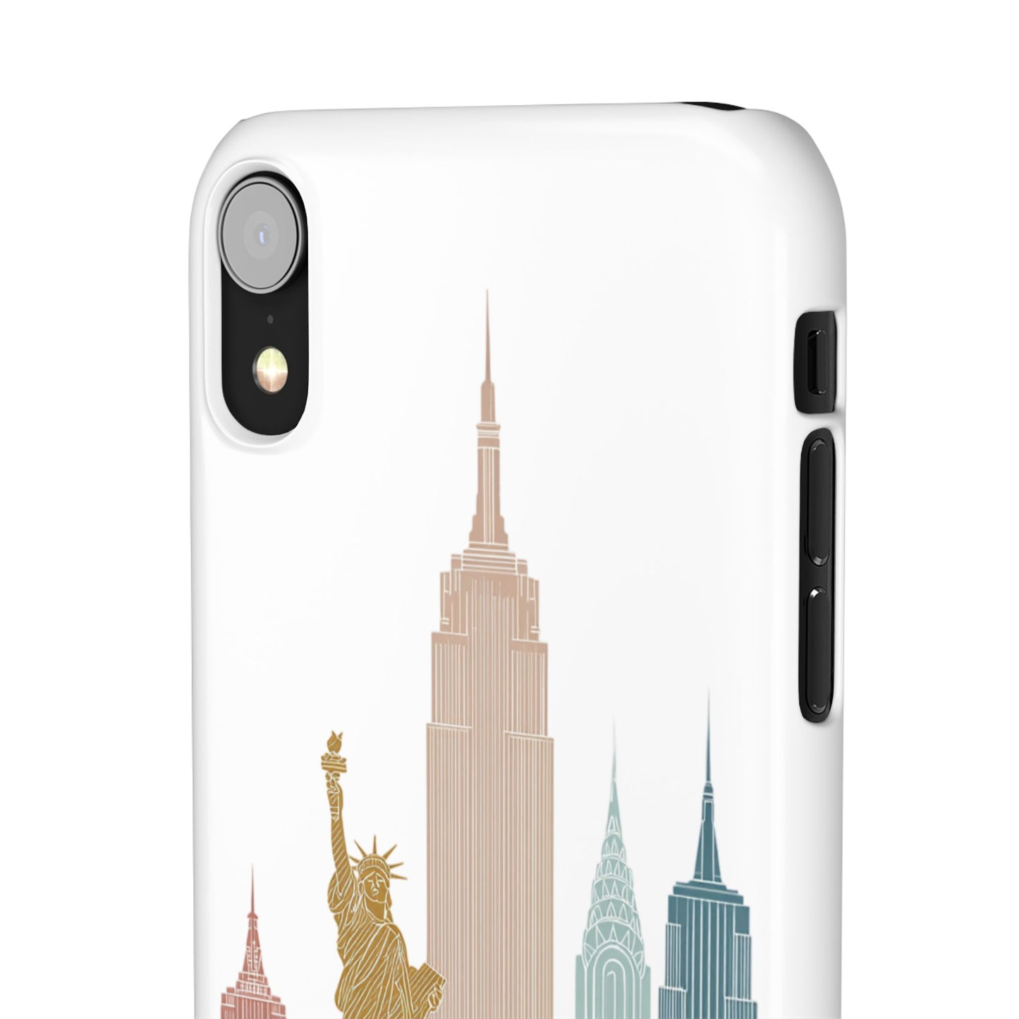 Stylish New York Snap Case, Urban Phone Cover, Cityscape Phone Case, Gift for Travelers, Trendy Protective Case