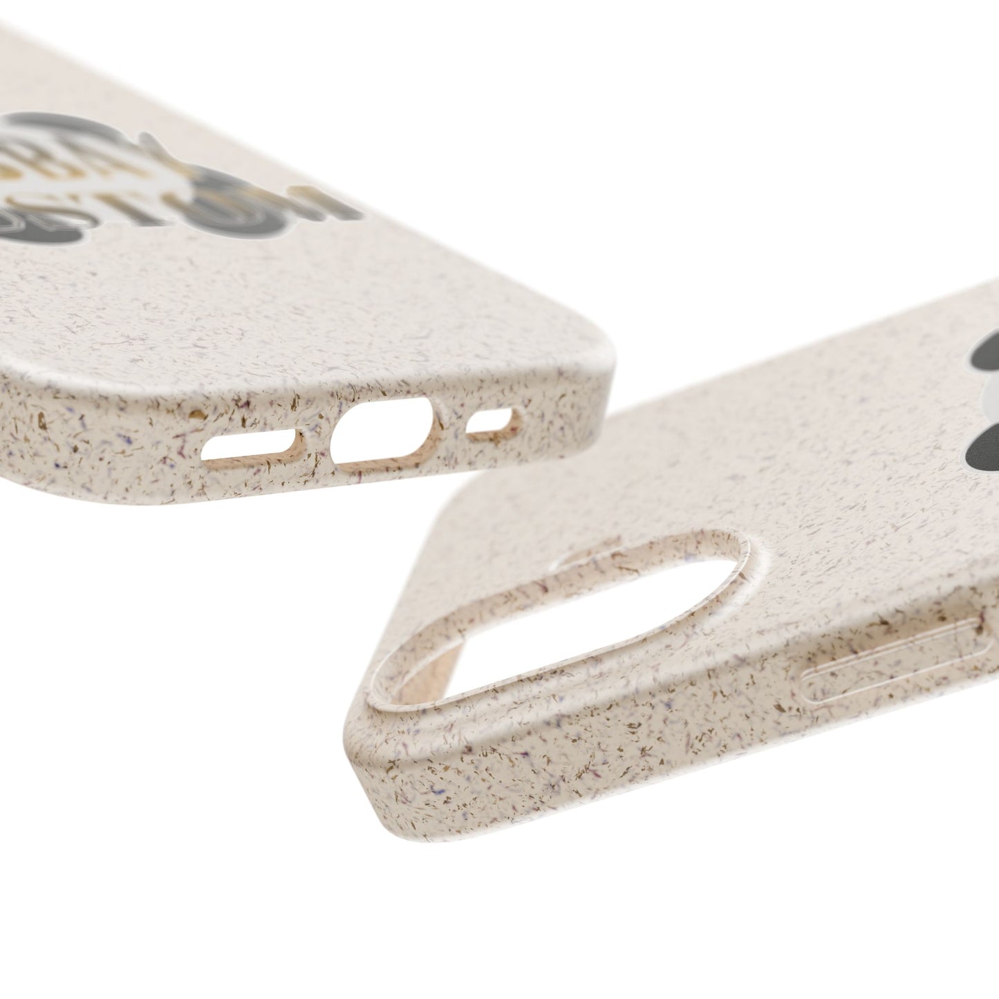 Biodegradable Panda Phone Case — Eco-Friendly Customizable iPhone Cover