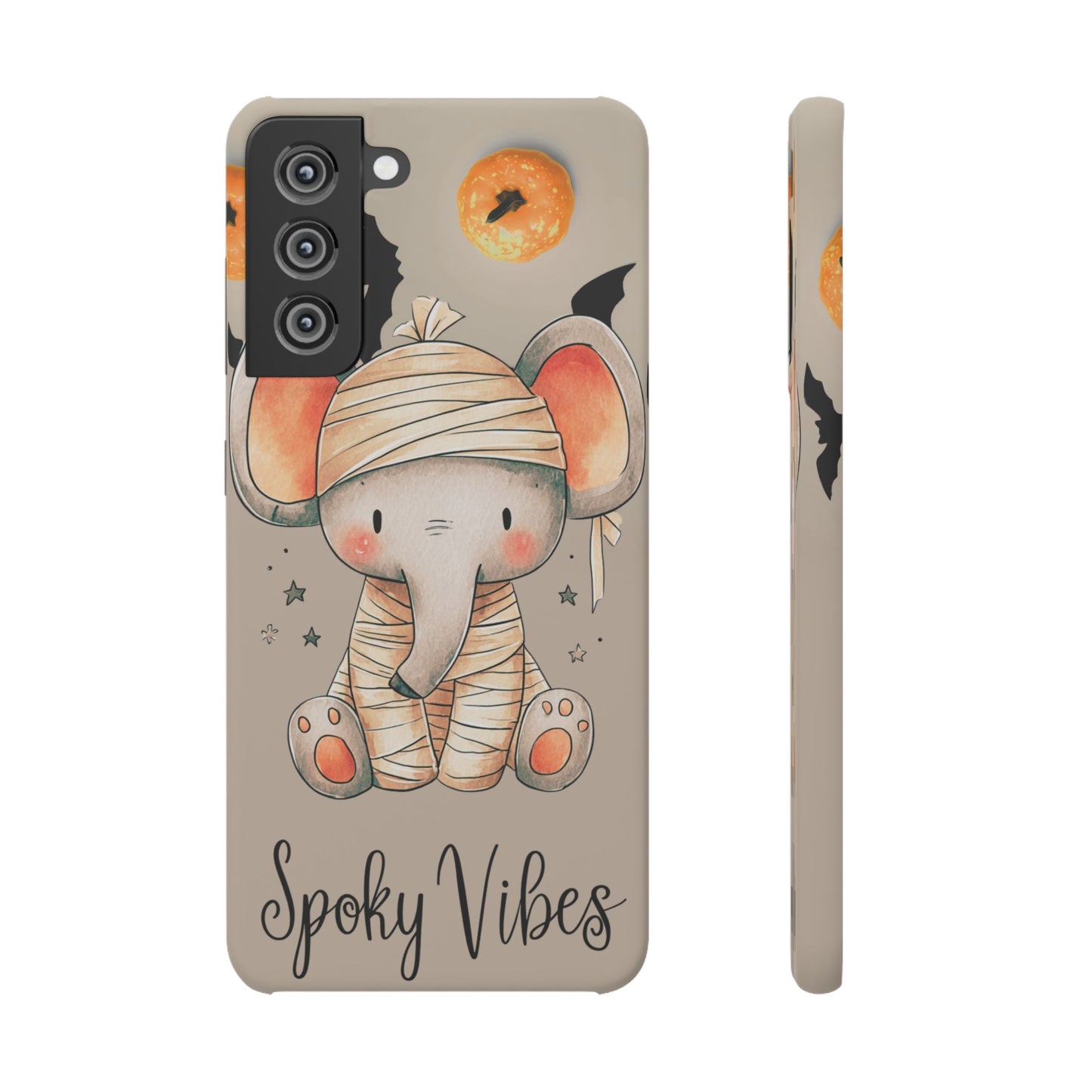 Halloween Vibe Elephant Snap Case for iPhone and Samsung
