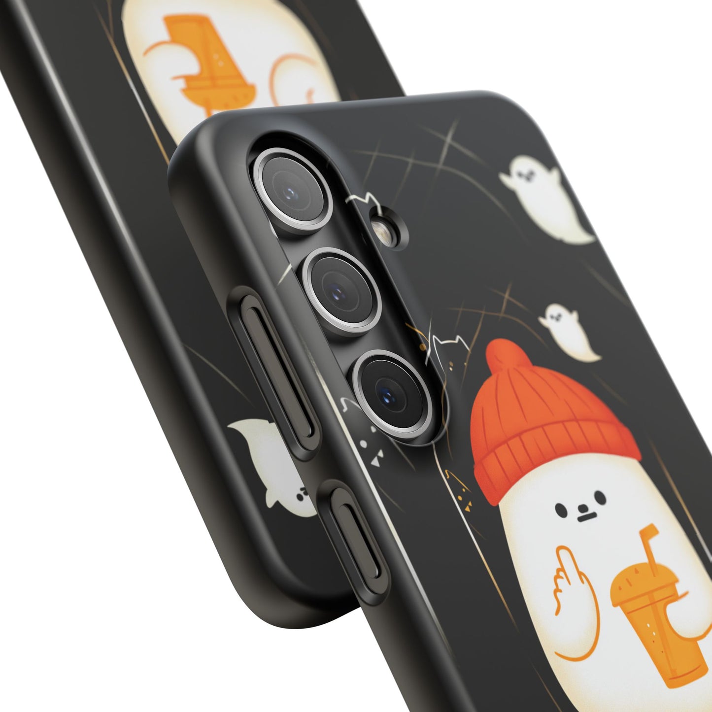 Spook You Halloween Ghost Snap Case Kawaii Protective Phone Cover for iPhone and Samsung