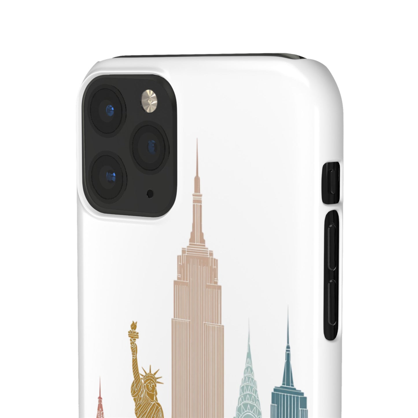 Stylish New York Snap Case, Urban Phone Cover, Cityscape Phone Case, Gift for Travelers, Trendy Protective Case