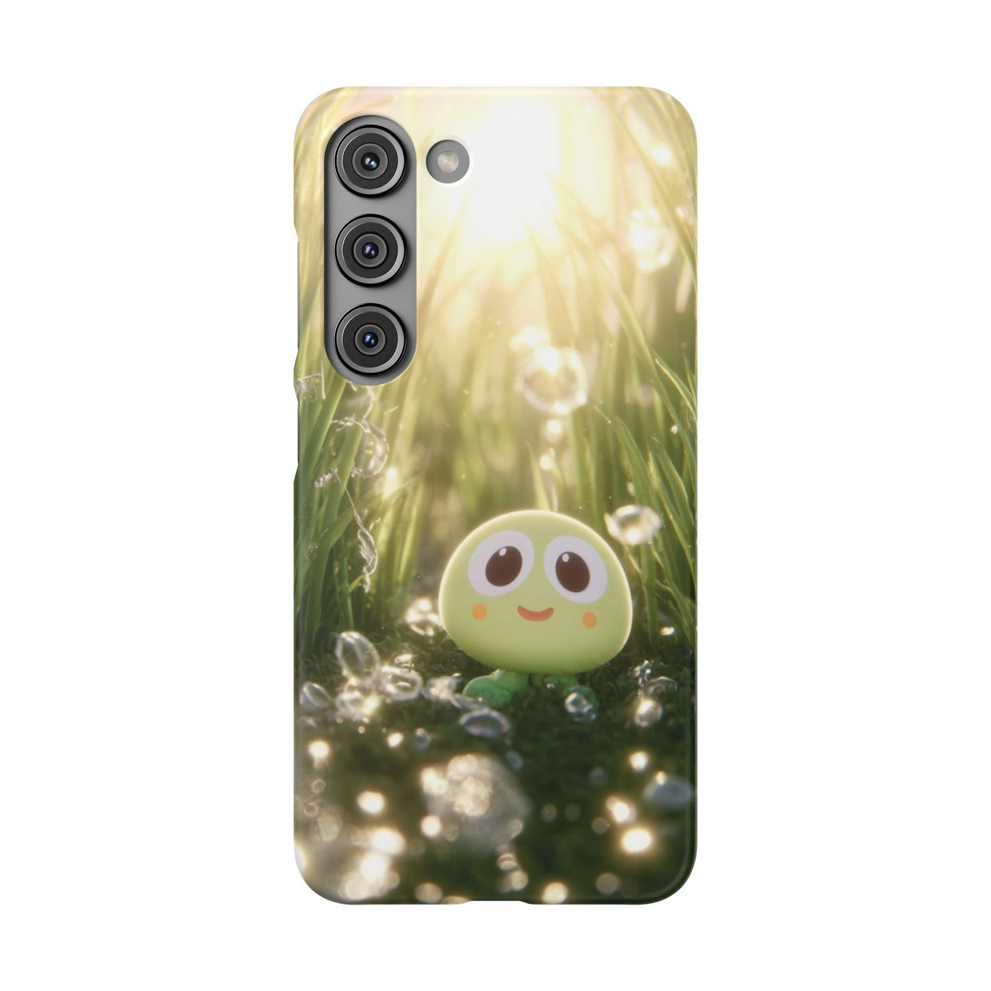 Cute Nature-Inspired Snap Case, Cartoon Phone Cover, Eco-Friendly Gift, Fun Accessory, Personalized Phone Case, Nature Lover's Gift