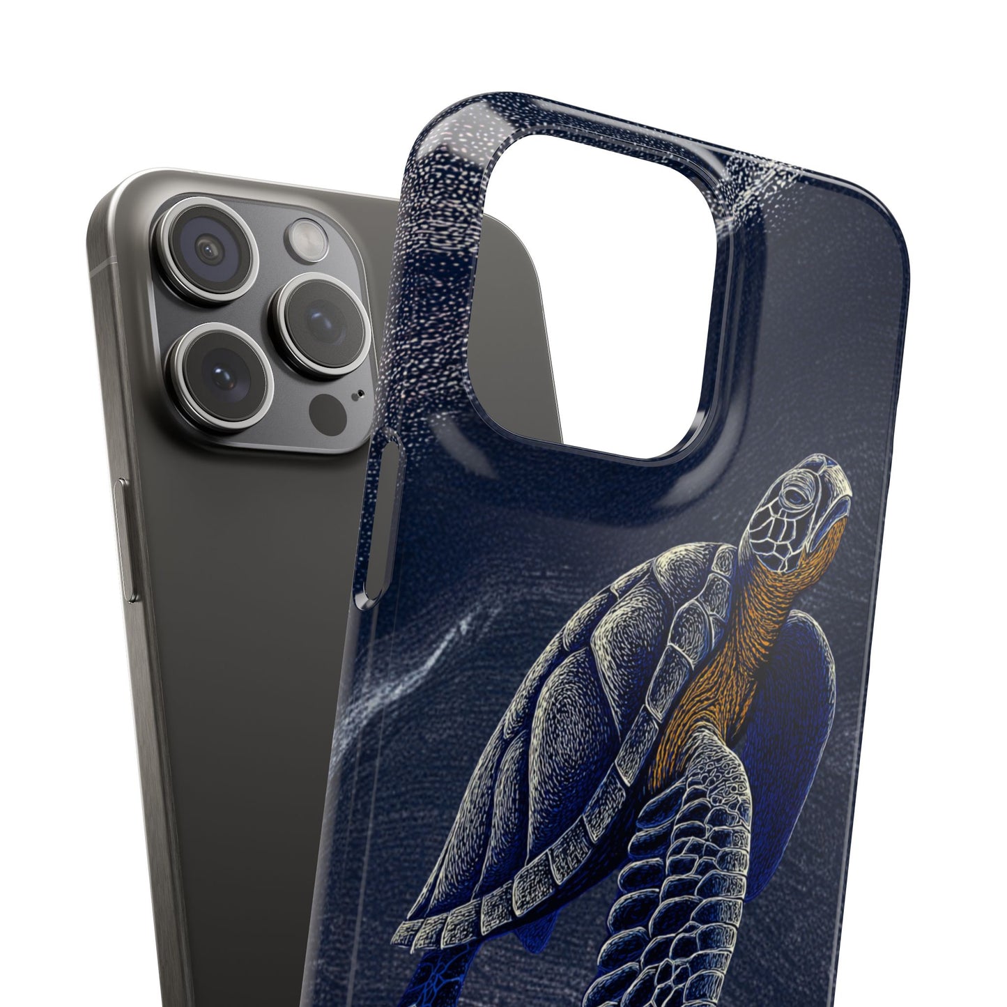 Marine Turtle Snap Case for Nature Lovers Phone Covers For Iphones and Samsungs Customization