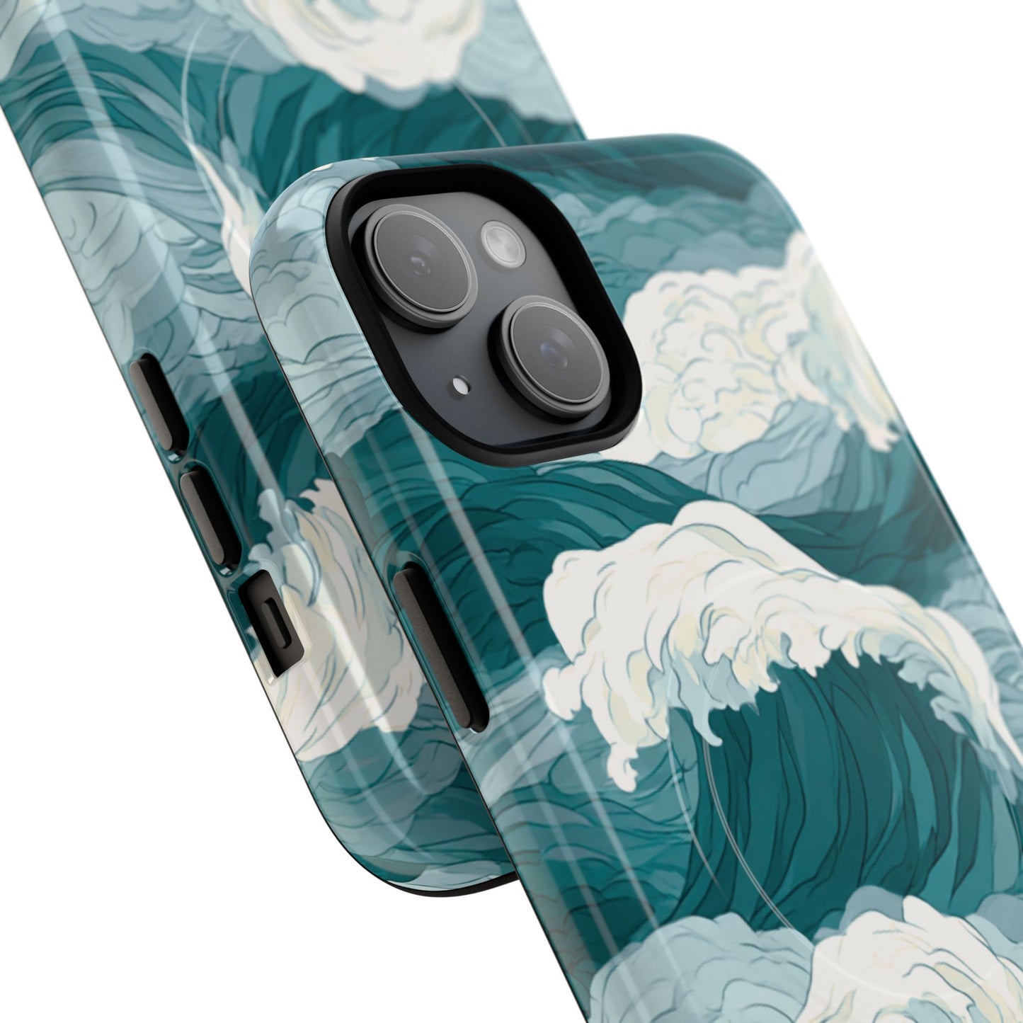 Phone Case — Ocean Wave Tough Magnetic Protective Cover