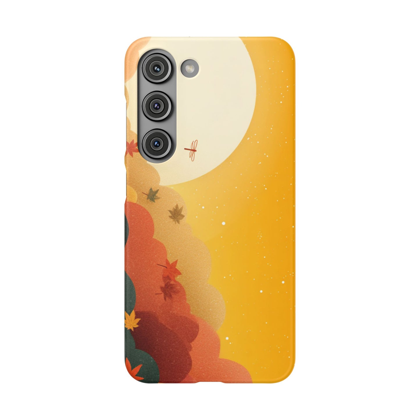 Autumn Sunset Snap Case, Fall Phone Cover, Nature-Themed Accessory, Gift for Her, Seasonal Aesthetic