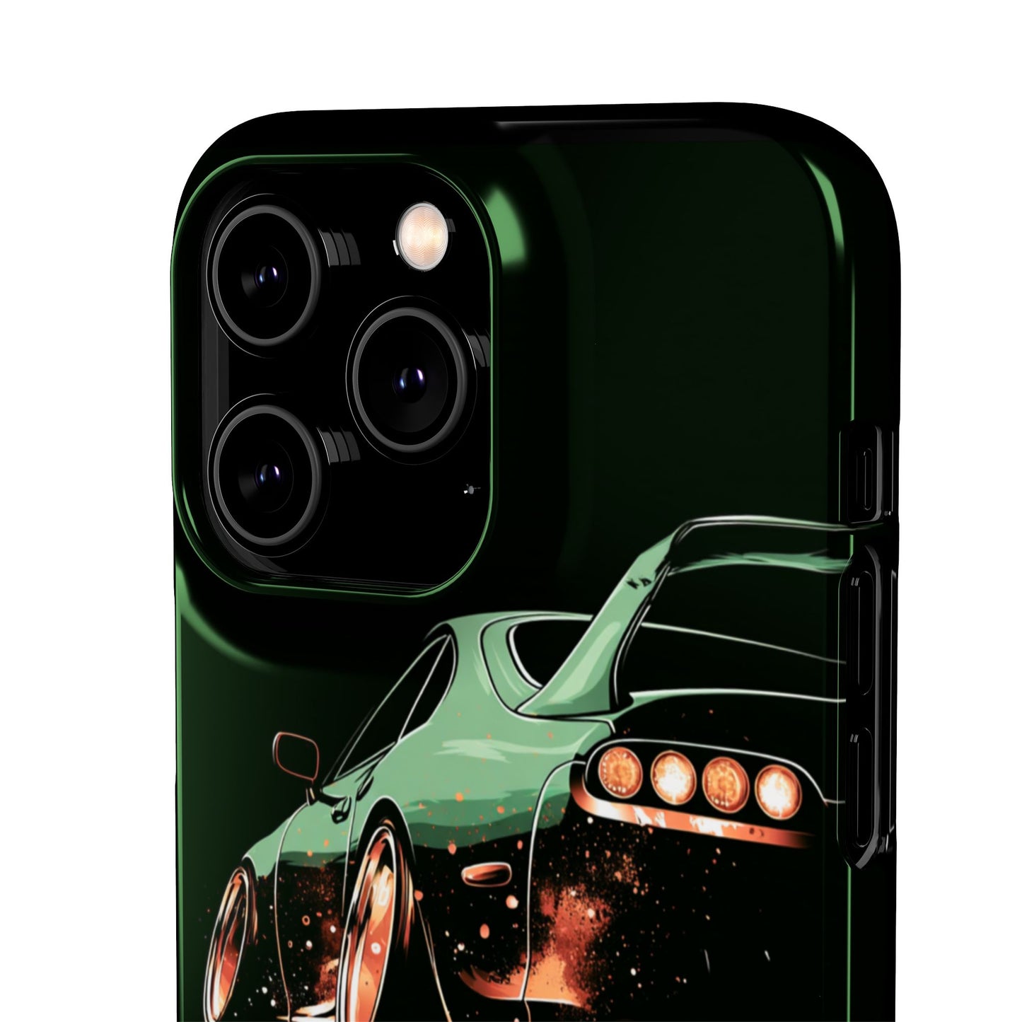 A80 MK4 Green Supra Art Snap Case and Protective Phone Cover For iPhone and Samsung