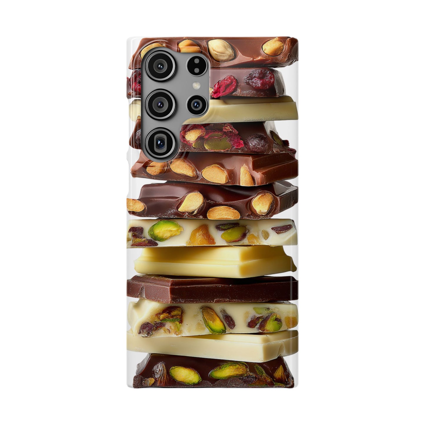 Chocolate Bar Phone Case Sweet Treat Accessory iPhone and Samsung Protective Cover