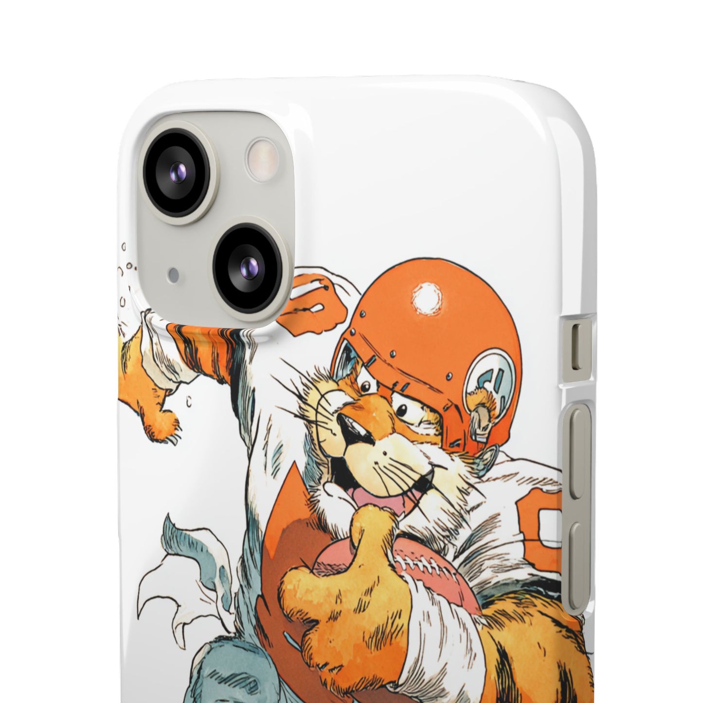 Cincinnati Bengals Snap Cases, Football Fans Phone Case, Tiger Cartoon Art Design, Football Lover Gift, Protective Phone Cover