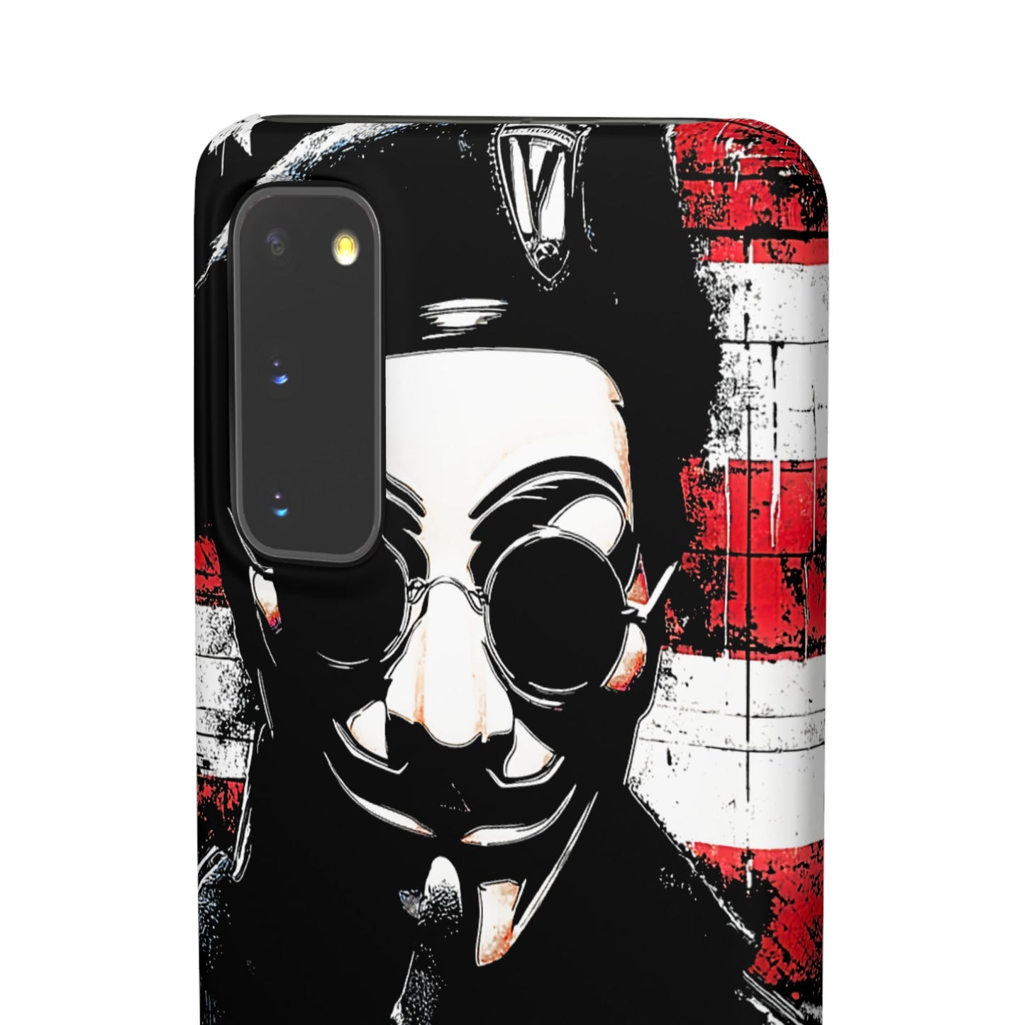 Anonimous & Guy Fawkes Art Snap Case and Protective Phone Cover For iPhone and Samsung