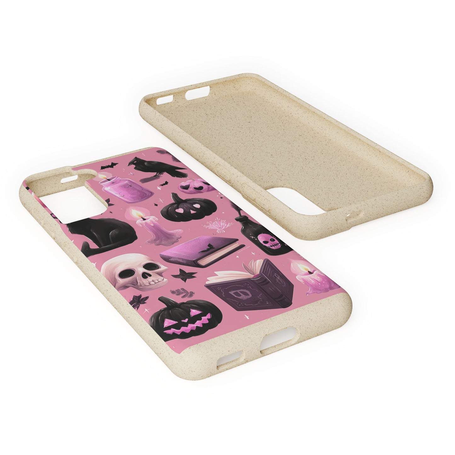 Halloween-Inspired Biodegradable Phone Case, Eco-Friendly Cell Phone Cover, Cute Goth Aesthetic Gift, Sustainable Halloween Decor, [...]