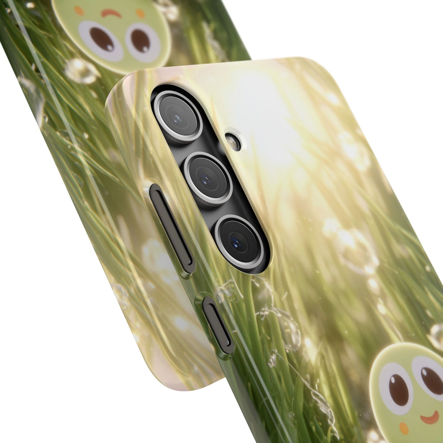 Cute Nature-Inspired Snap Case, Cartoon Phone Cover, Eco-Friendly Gift, Fun Accessory, Personalized Phone Case, Nature Lover's Gift