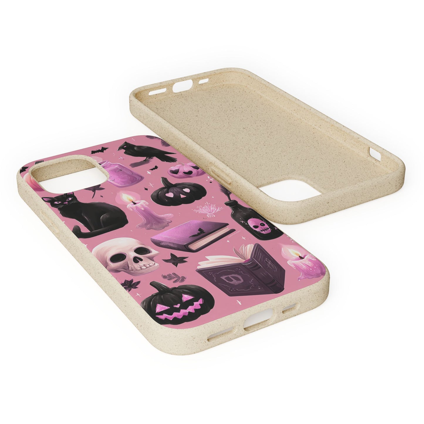 Halloween-Inspired Biodegradable Phone Case, Eco-Friendly Cell Phone Cover, Cute Goth Aesthetic Gift, Sustainable Halloween Decor, [...]