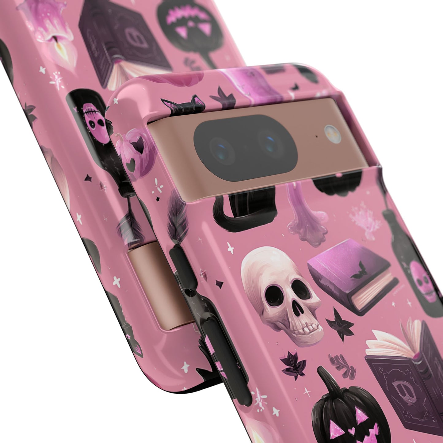 Spooky Phone Case - Halloween Design, Cute Costume Accessory, Fall Decor, Gift for Cat Lovers, Witchy Vibes, Trick or Treat