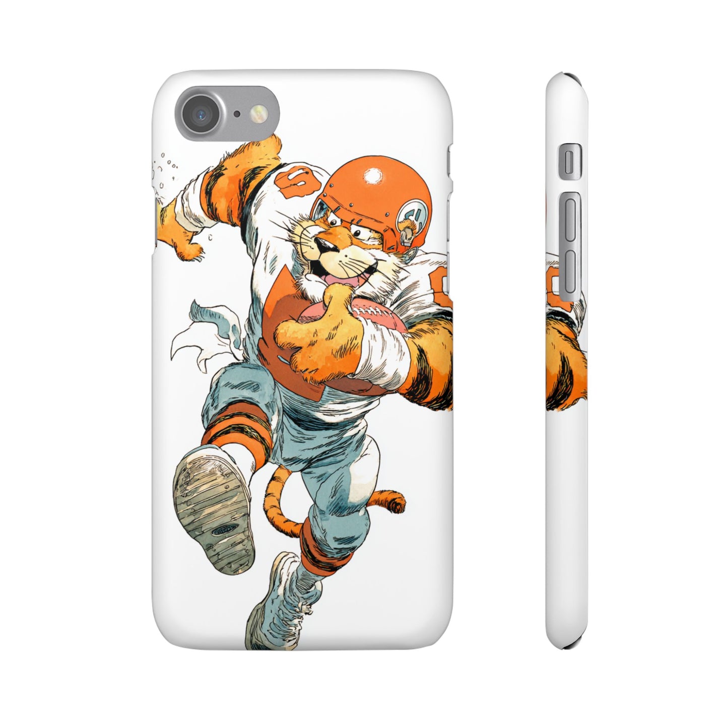 Cincinnati Bengals Snap Cases, Football Fans Phone Case, Tiger Cartoon Art Design, Football Lover Gift, Protective Phone Cover