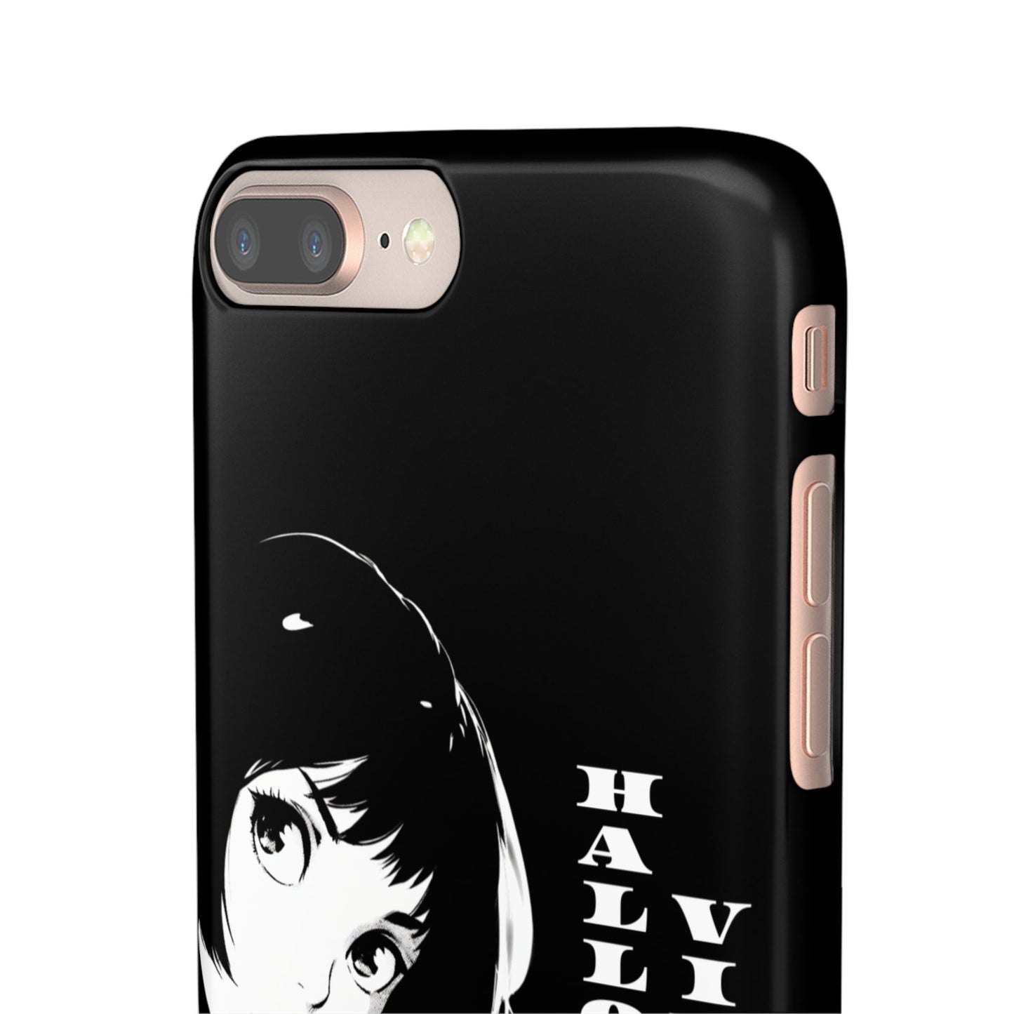 Halloween Vibes Snap Case Black and White Protective Phone Cover for iPhone and Samsung