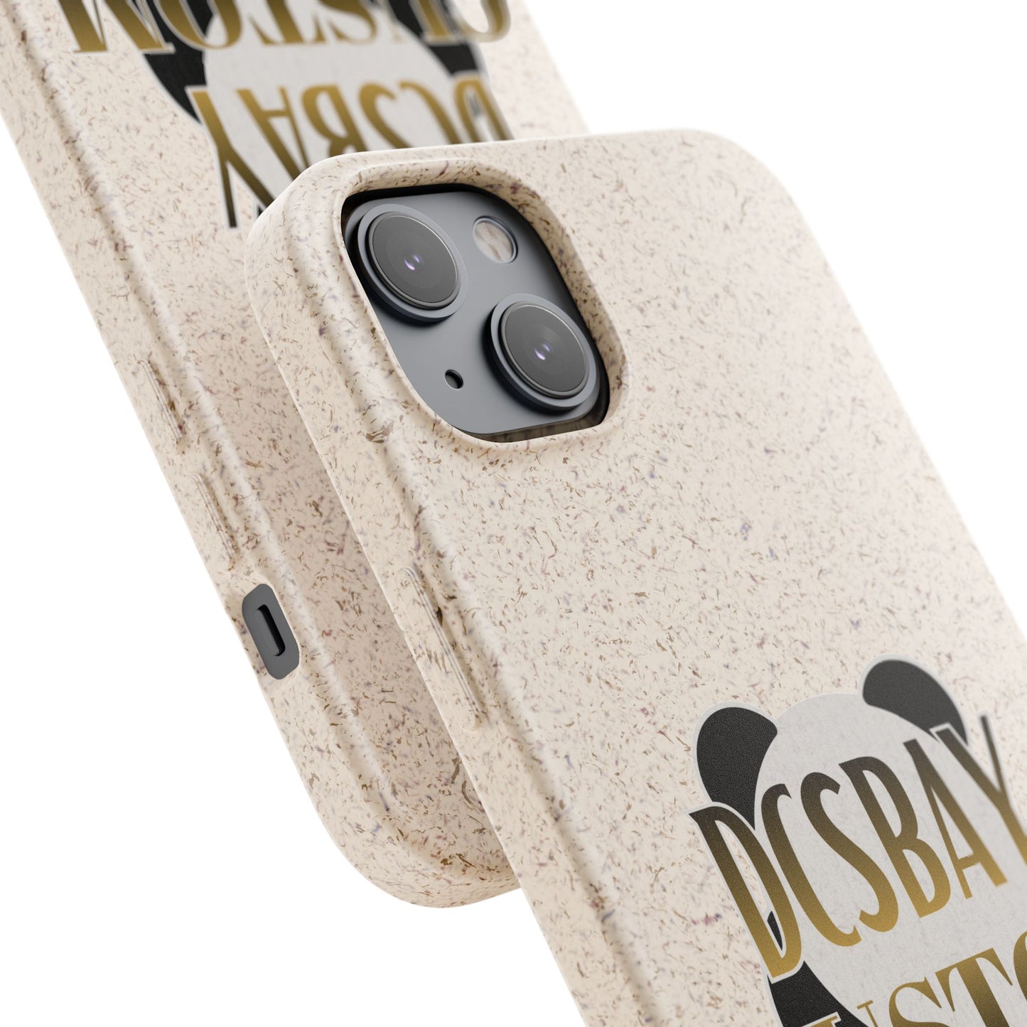 Biodegradable Panda Phone Case — Eco-Friendly Customizable iPhone Cover
