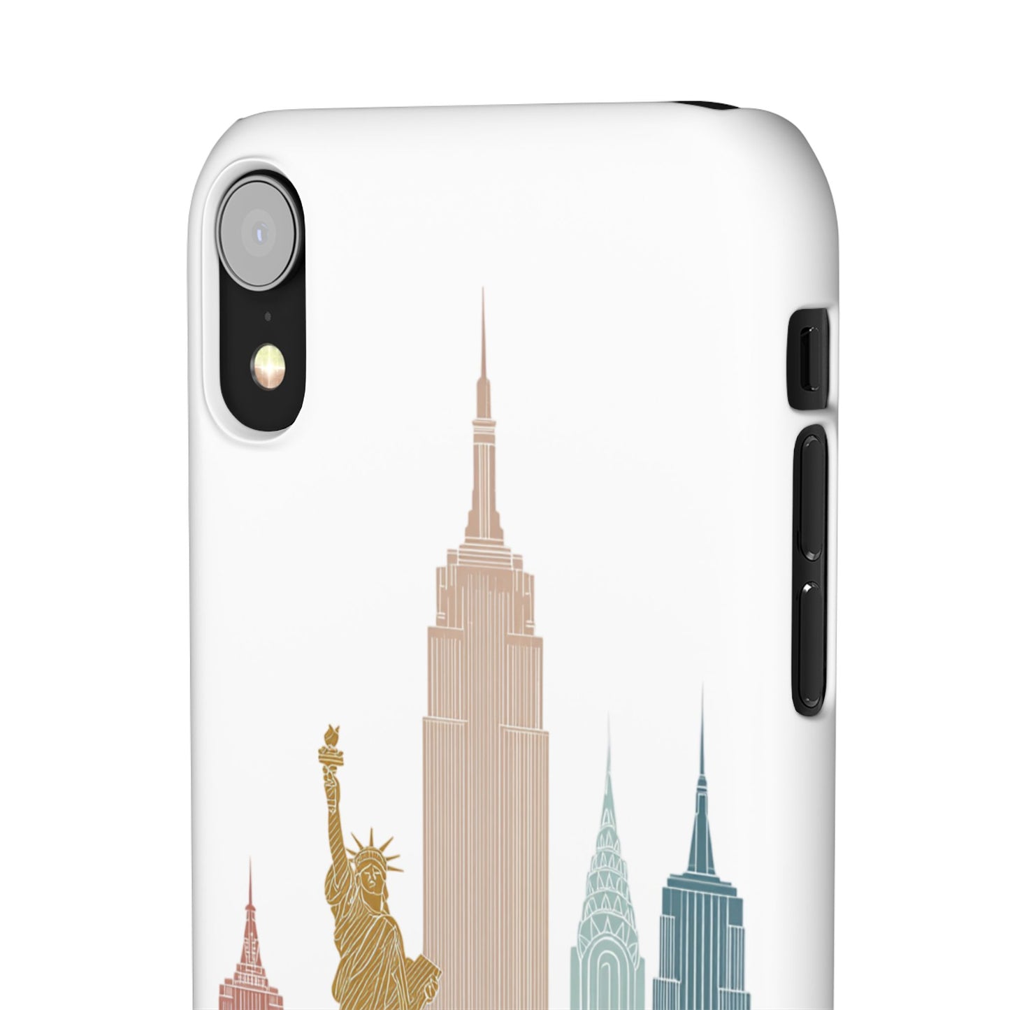Stylish New York Snap Case, Urban Phone Cover, Cityscape Phone Case, Gift for Travelers, Trendy Protective Case