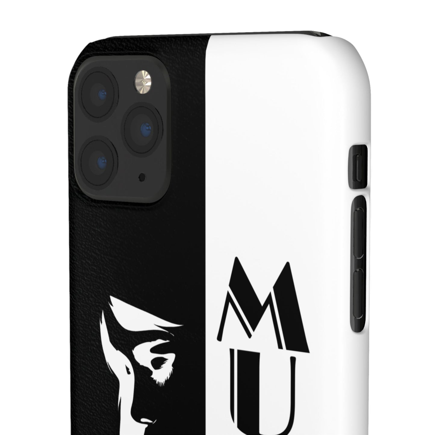 Black And White Bold Muse Snap Case Cover for iPhone and Samsung