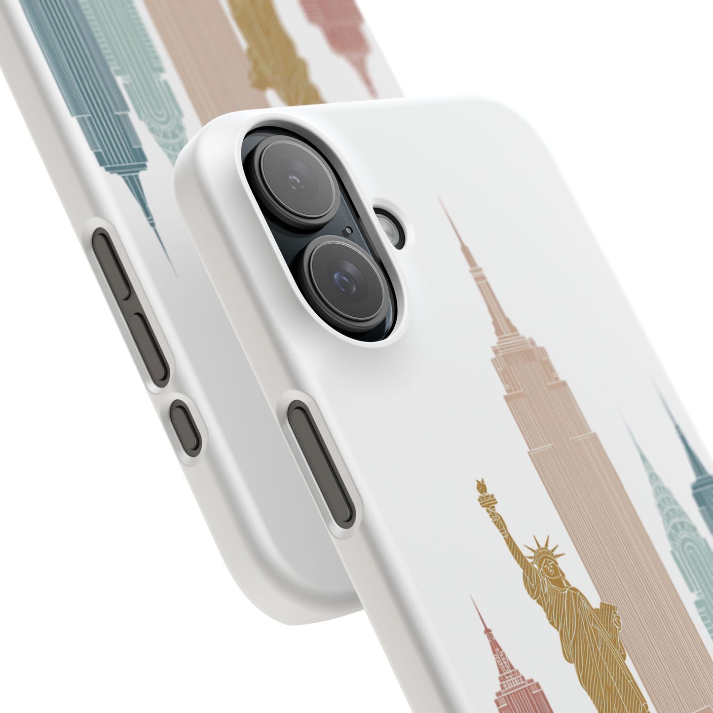 Stylish New York Snap Case, Urban Phone Cover, Cityscape Phone Case, Gift for Travelers, Trendy Protective Case