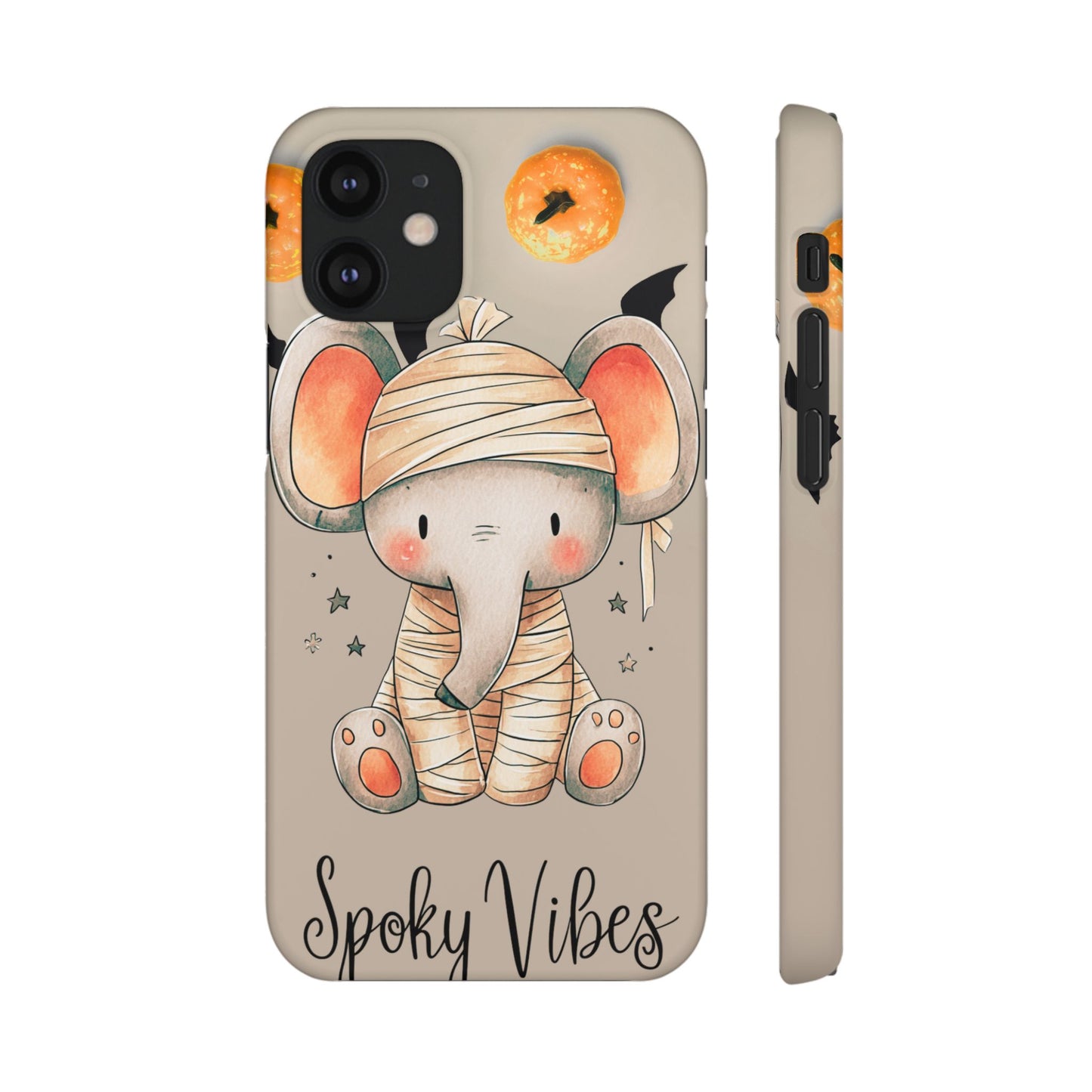 Halloween Vibe Elephant Snap Case for iPhone and Samsung