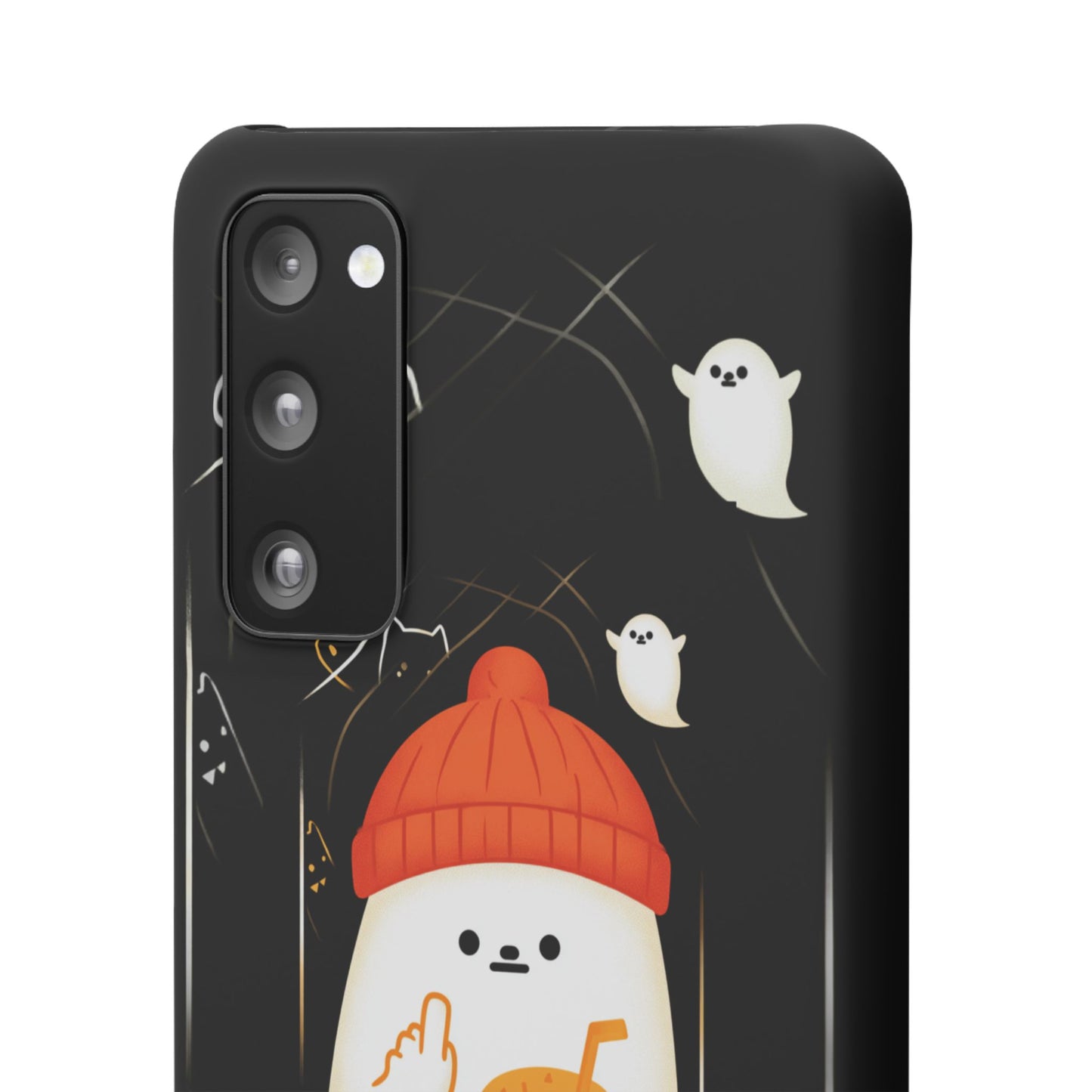 Spook You Halloween Ghost Snap Case Kawaii Protective Phone Cover for iPhone and Samsung