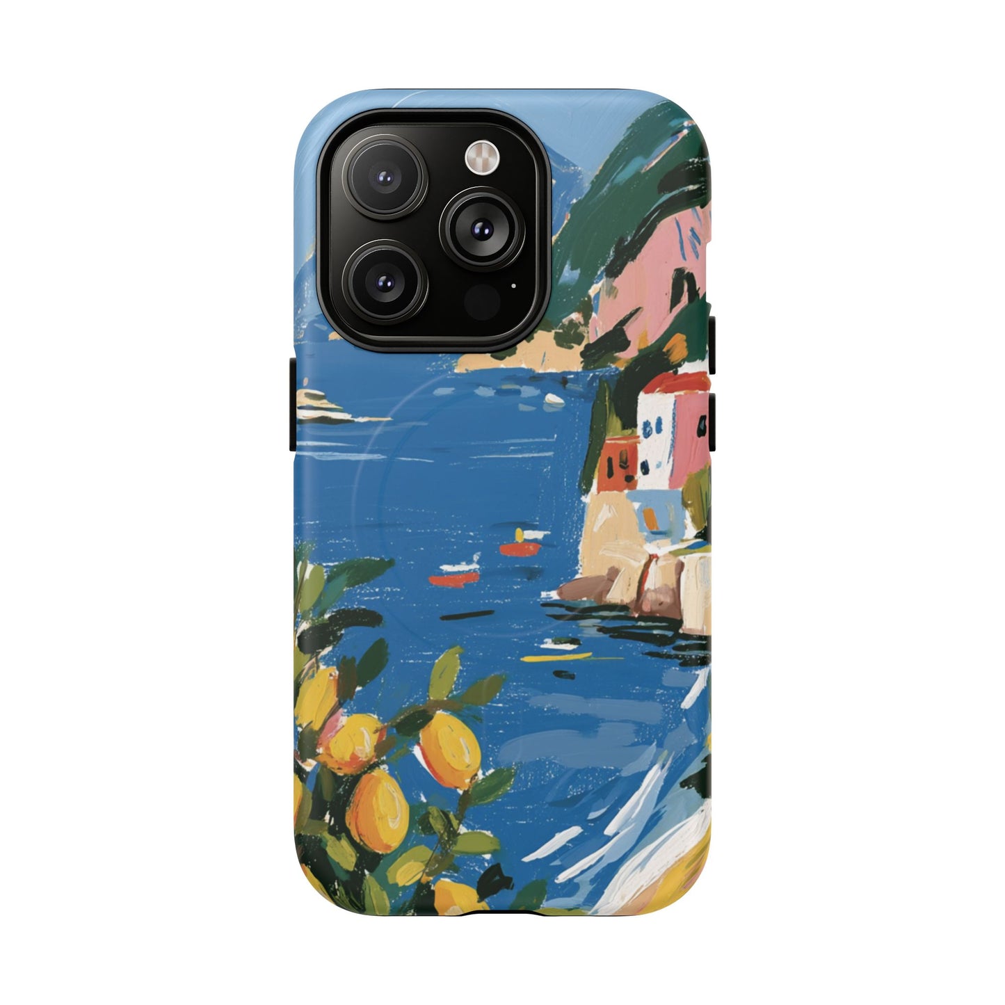Mediterranean Coastal Phone Case – Tough Magnetic Protective Cover