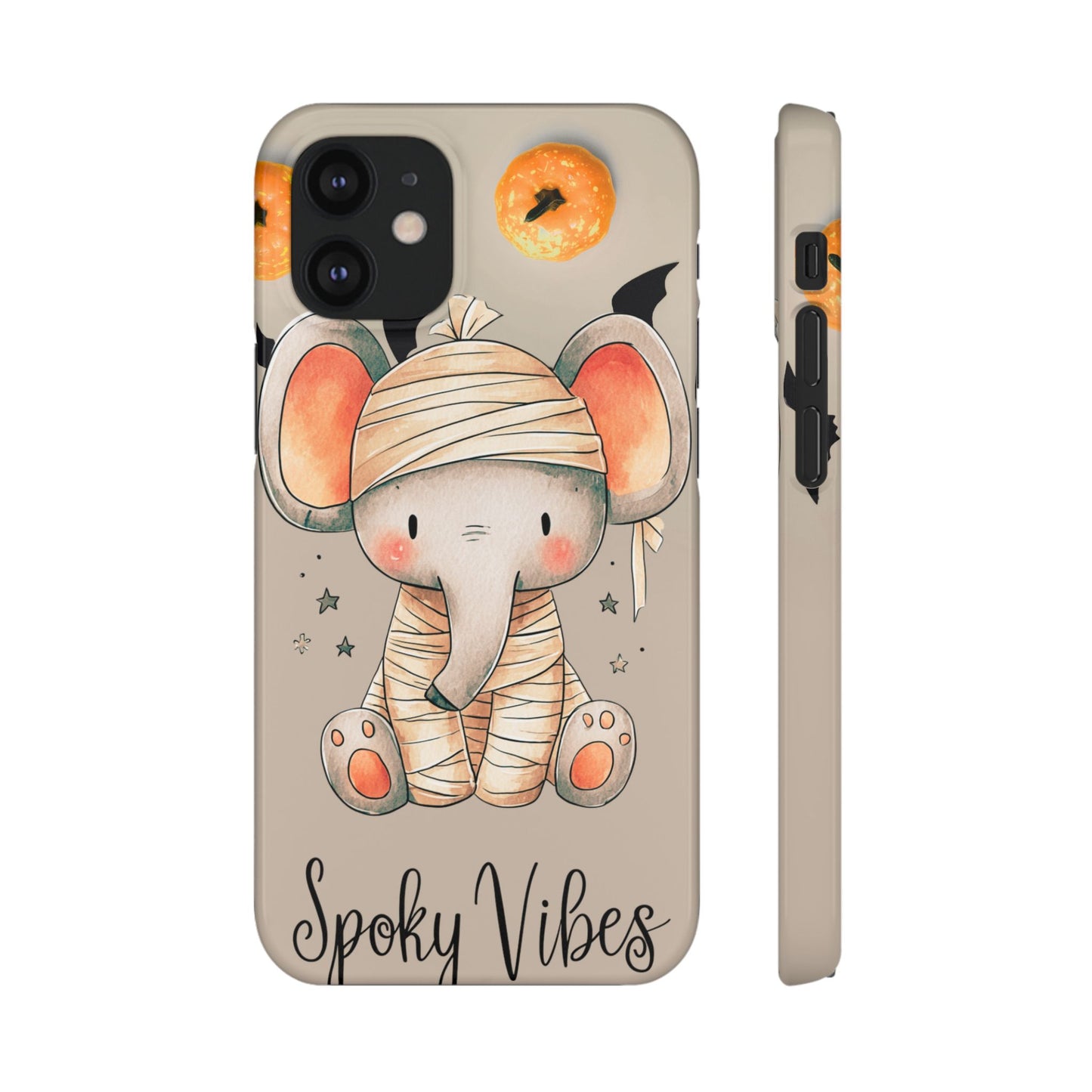 Halloween Vibe Elephant Snap Case for iPhone and Samsung