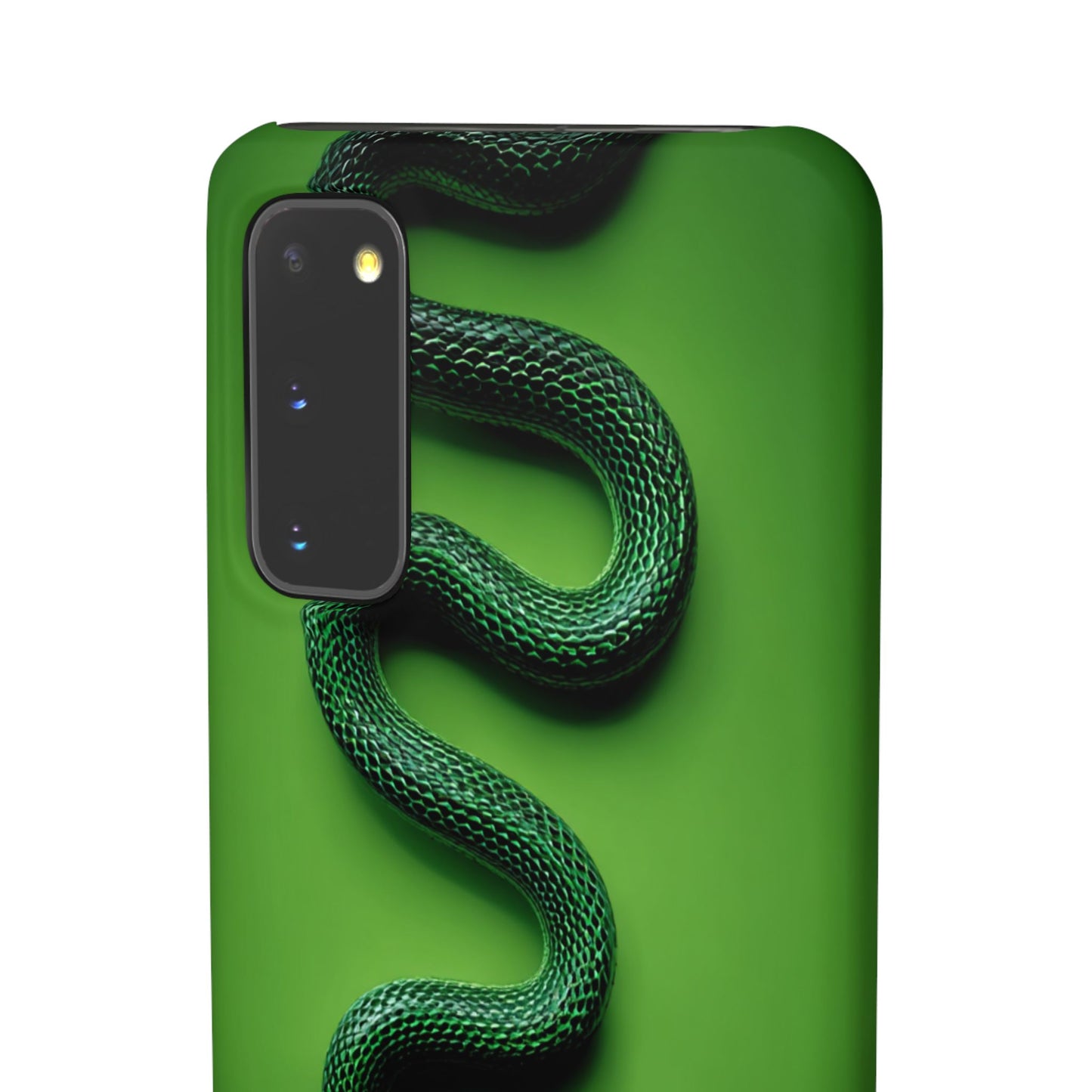 Green Snake Snap Case for iPhone, Stylish Phone Cover, Unique Gift, Trendy Accessory, Birthday, Nature Lover's Phone Case