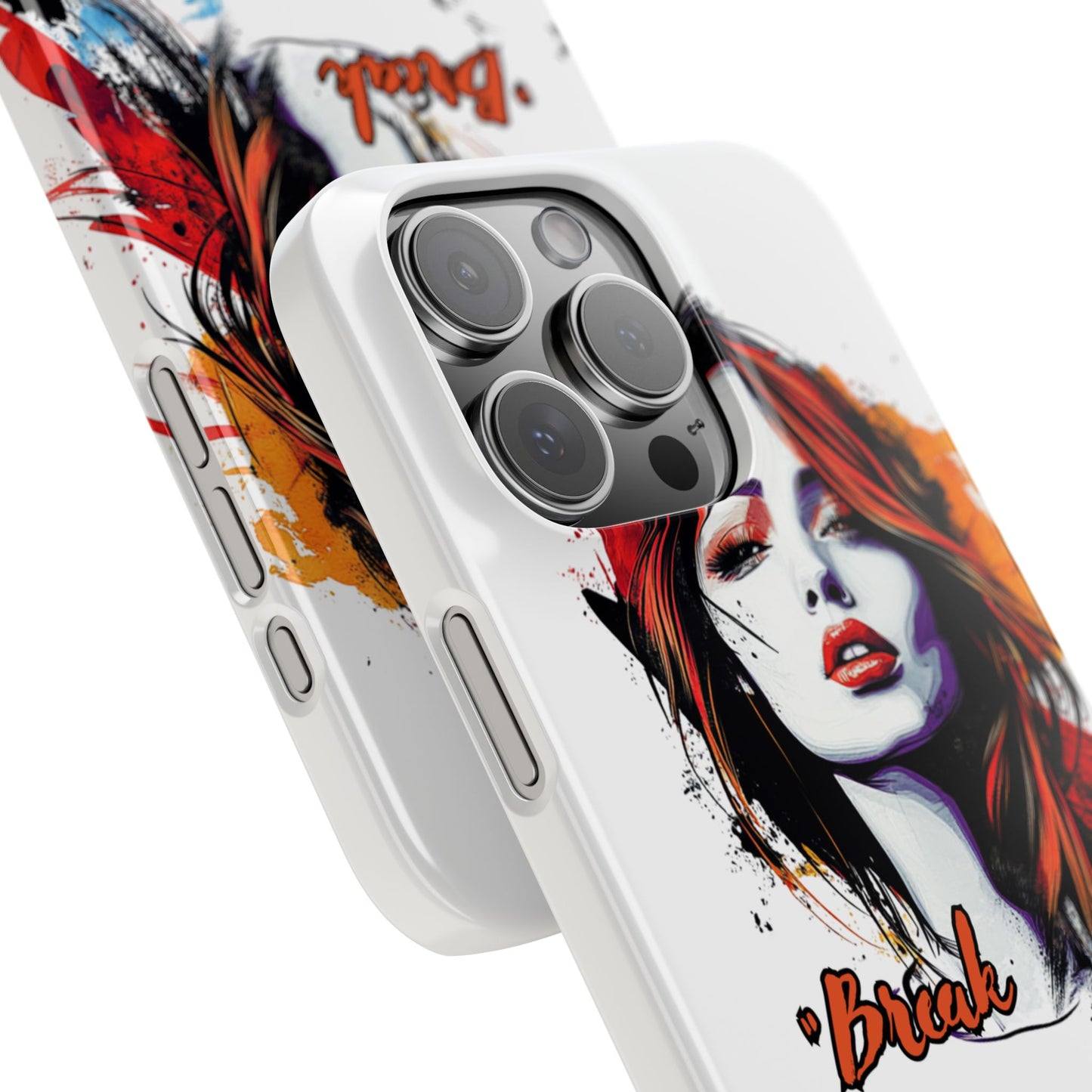 Empowering Art Snap Cases, Phone Cover, Break the Chains of Silence, Unique Gift, Inspirational Tech Accessories
