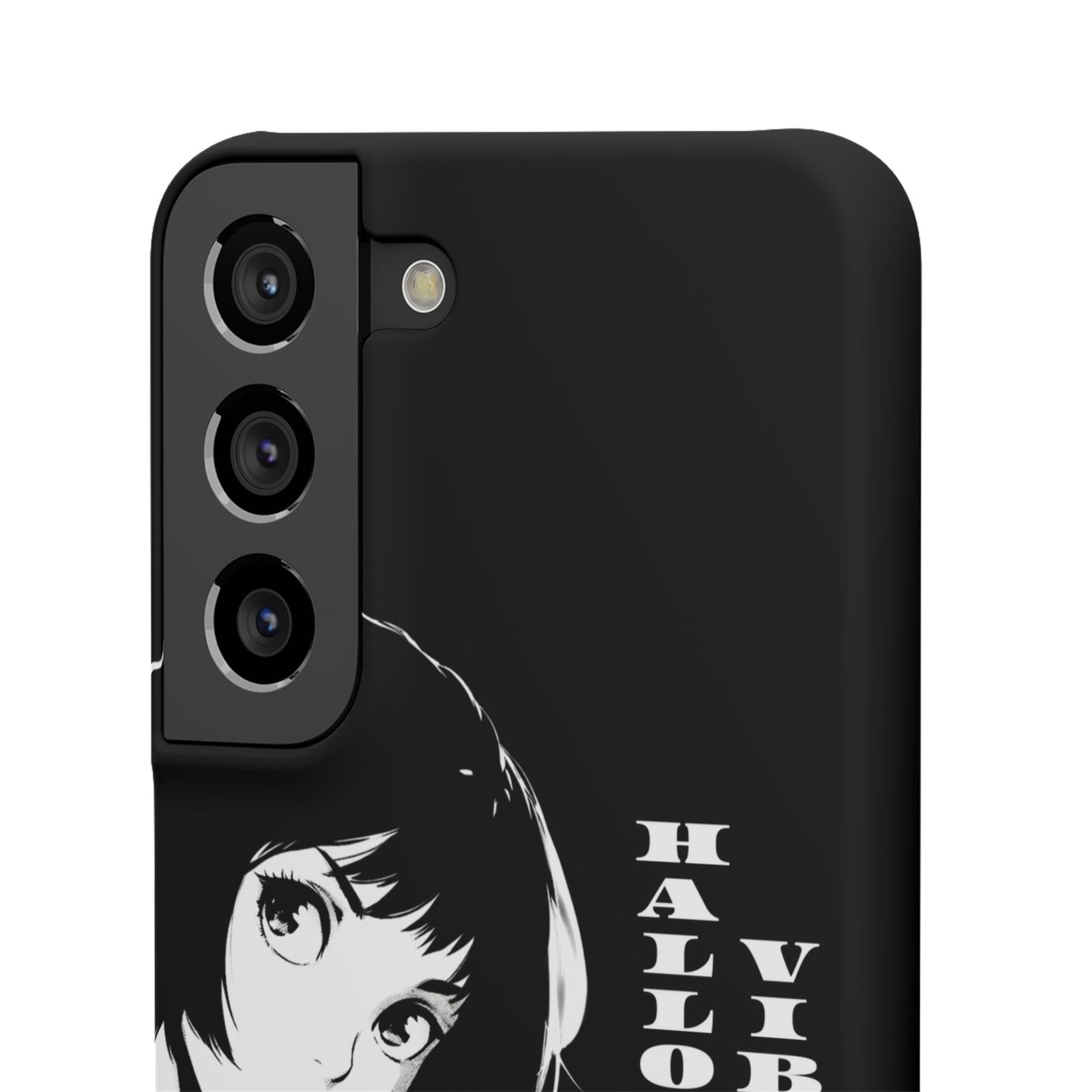 Halloween Vibes Snap Case Black and White Protective Phone Cover for iPhone and Samsung