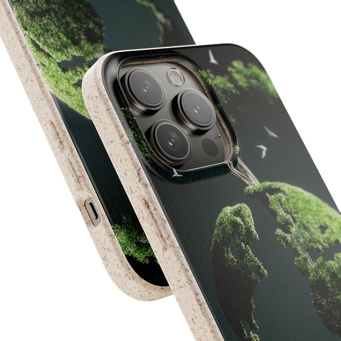 Eco-Friendly Phone Case with Nature Design, Sustainable iPhone Cover, Biodegradable Cellphone Accessories, Green Earth Gift, Earth Day [...]