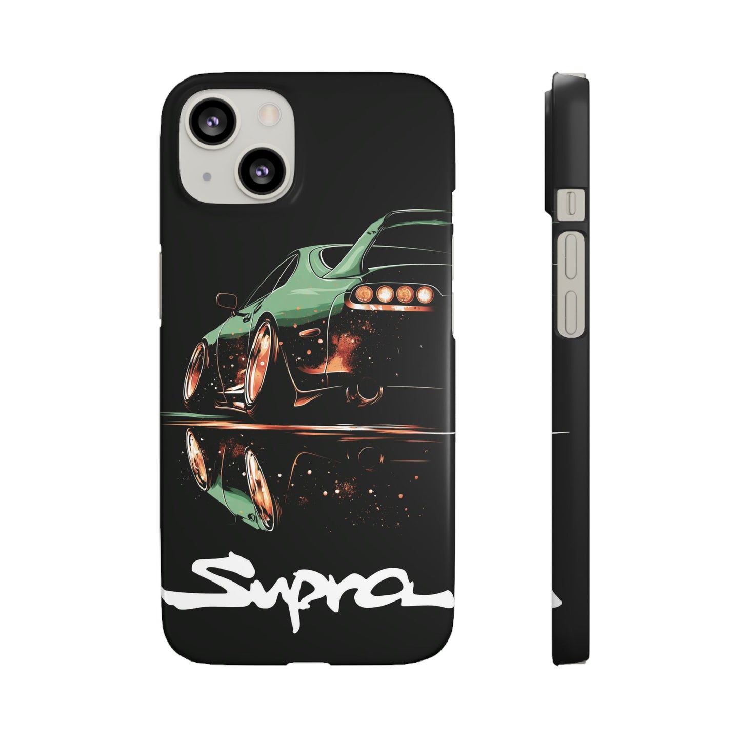 A80 MK4 Green Supra Art Snap Case and Protective Phone Cover For iPhone and Samsung