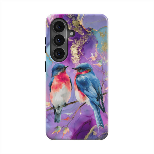 Bluebirds — Samsung Galaxy & Pixel Case, Magnetic Qi2 Compatible
