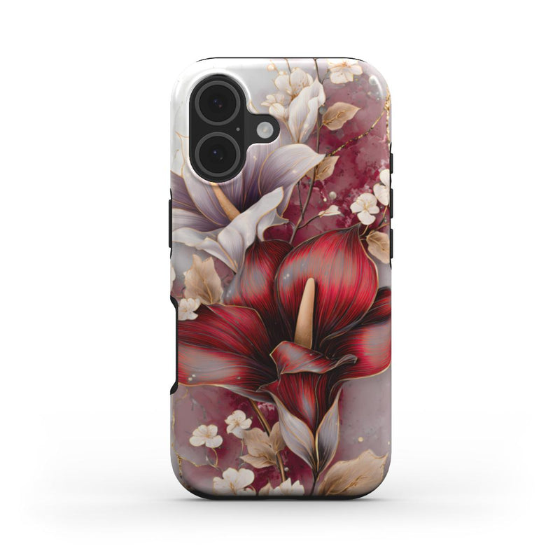 Crimson Lily — iPhone Case, MagSafe® Compatible