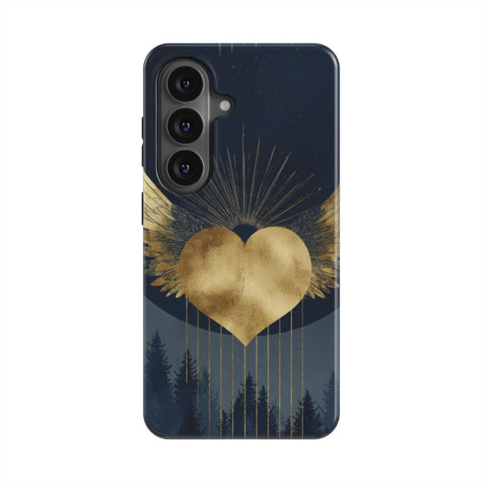 Winged Heart — Samsung Galaxy & Pixel Case, Magnetic Qi2 Compatible