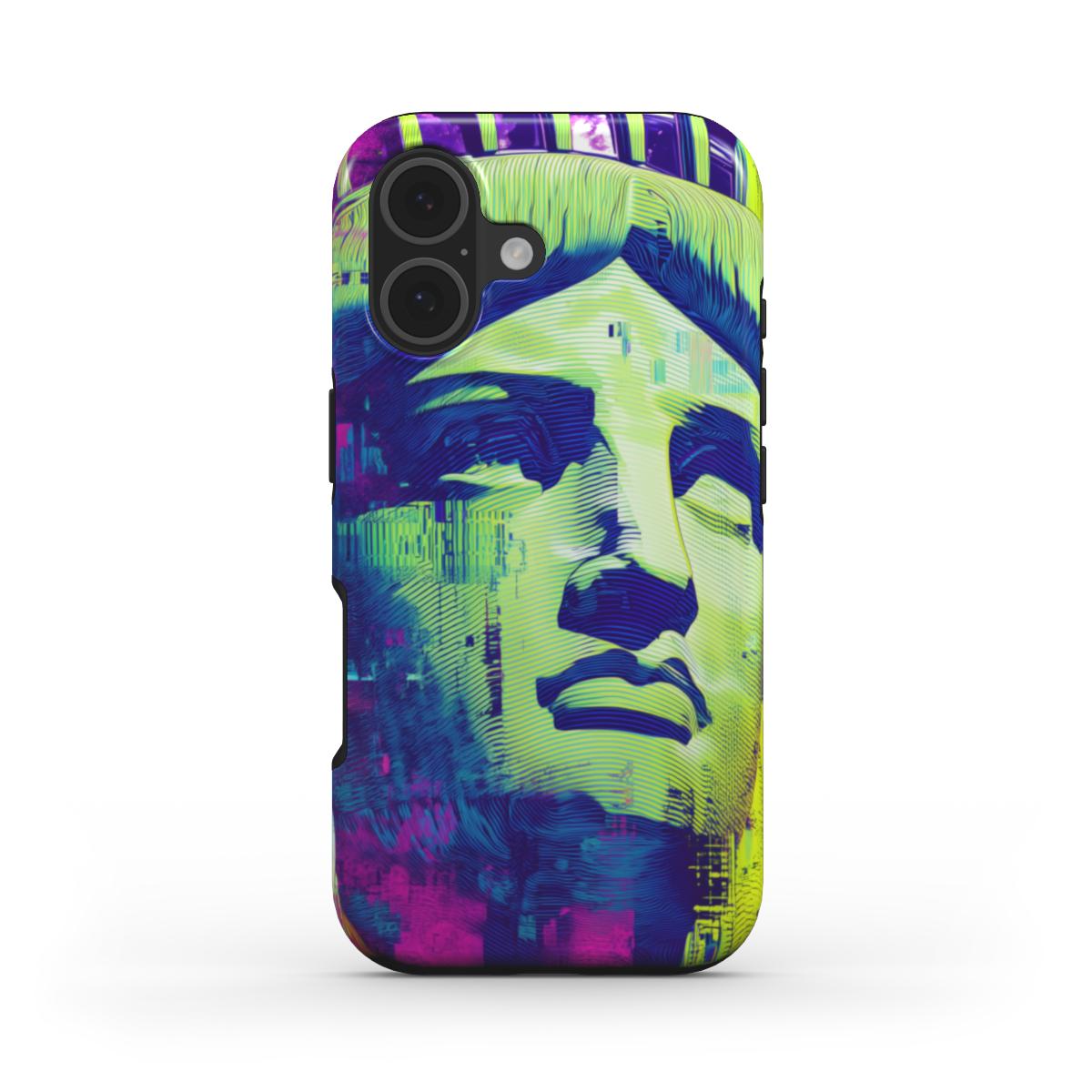 Neon Liberty MagSafe Tough Phone Case [IP0304]