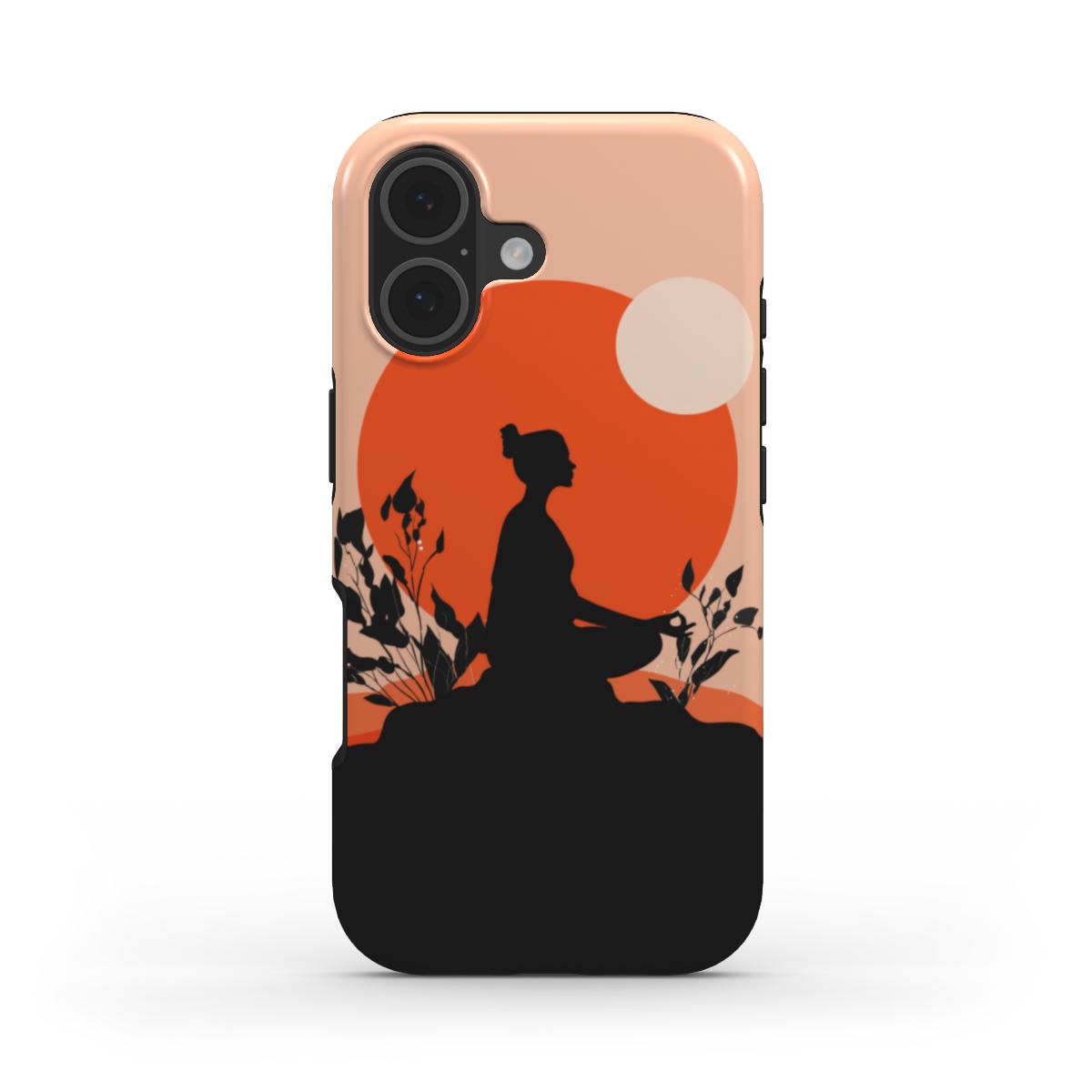 Sunset Yoga MagSafe Tough Phone Case [IP0310]