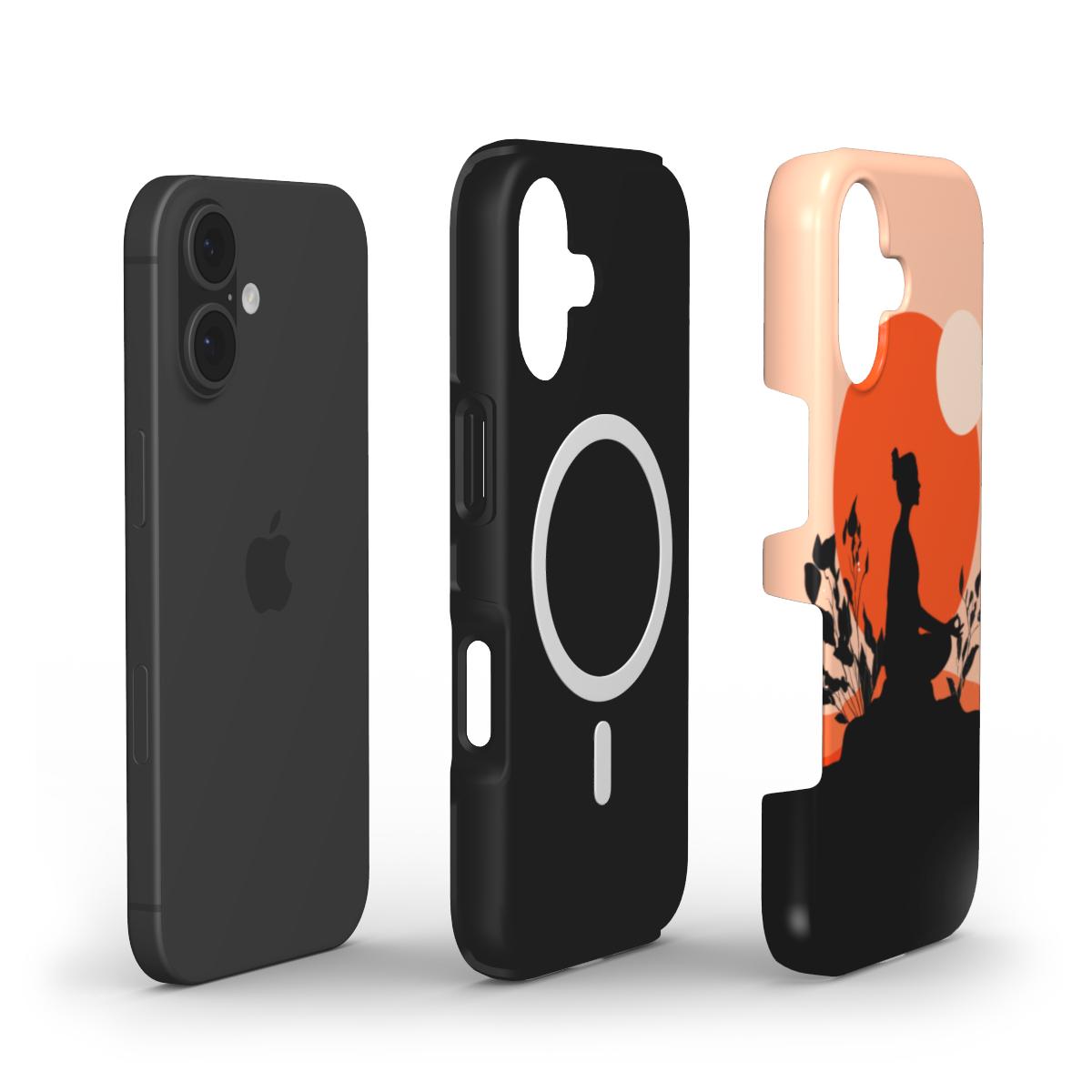 Sunset Yoga MagSafe Tough Phone Case [IP0310]