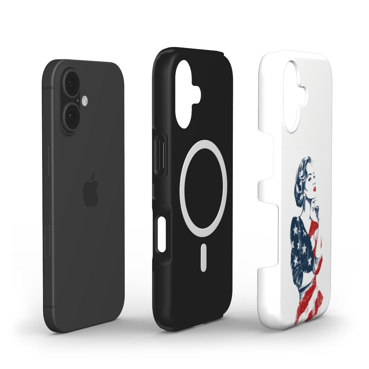 Stars And Stripes MagSafe Tough Phone Case [IP0311]