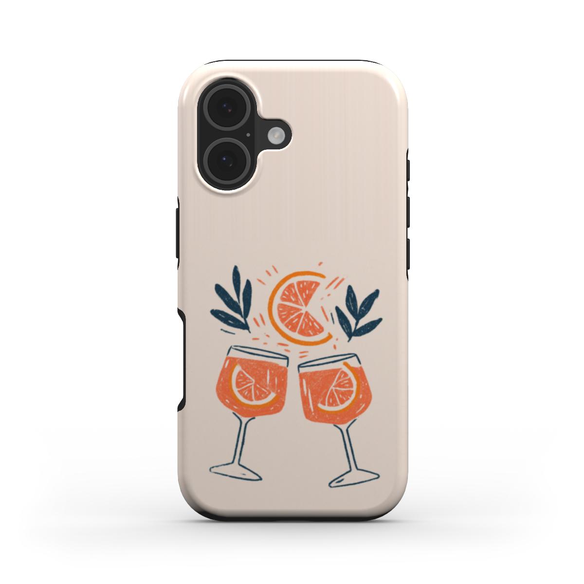 Orange Spritz MagSafe Tough Phone Case [IP0313]