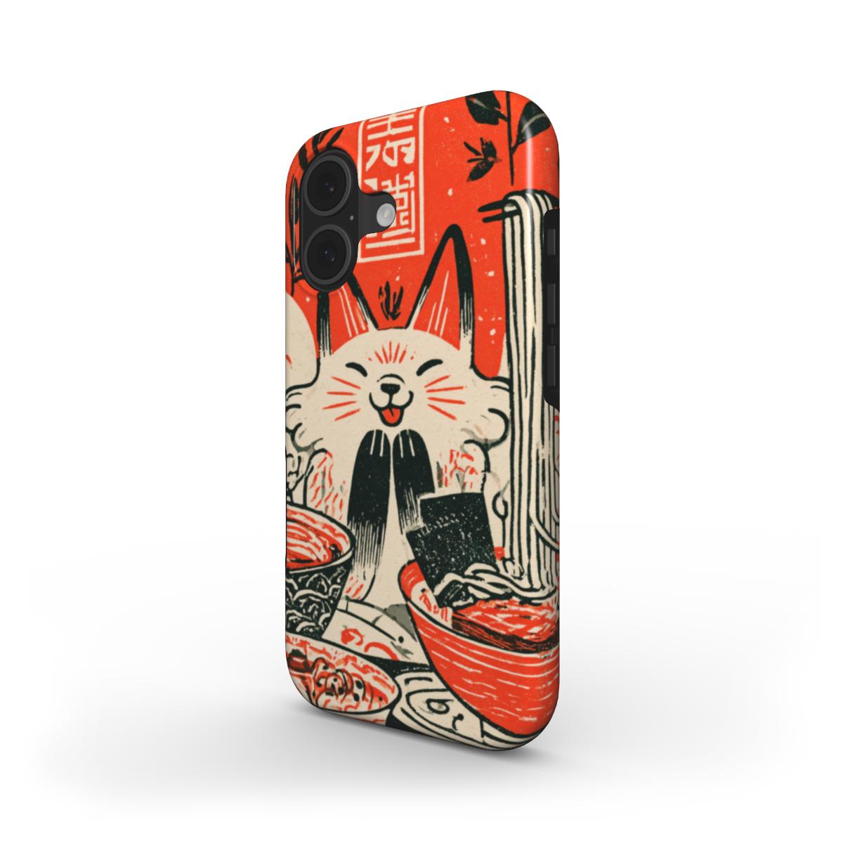 Ramen Cat MagSafe Tough Phone Case [IP0315]