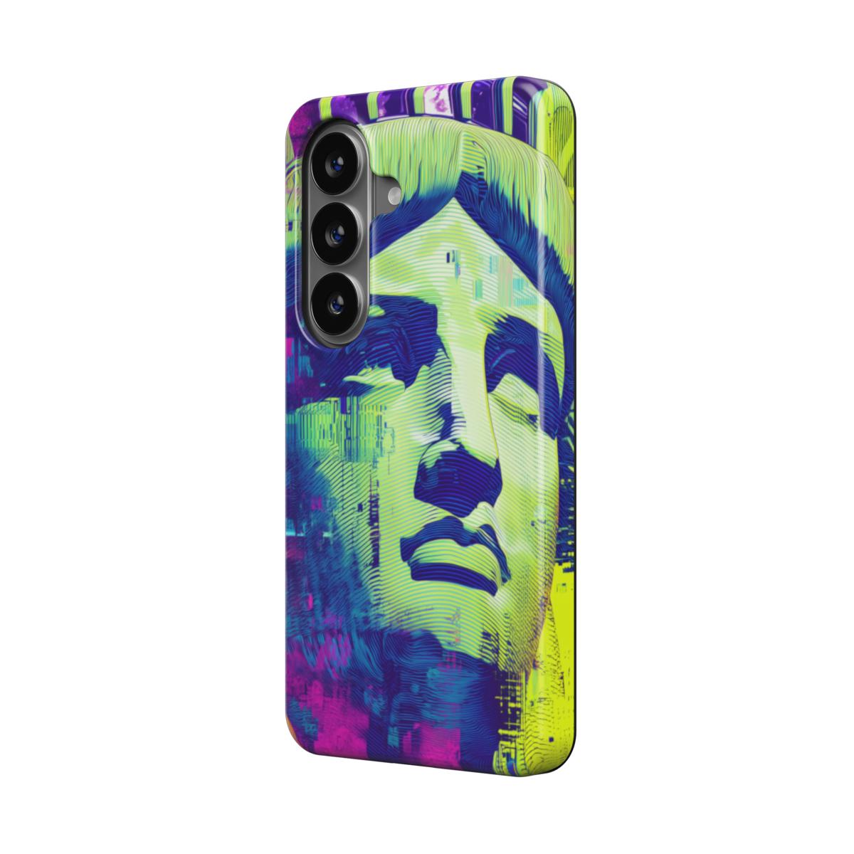 Neon Liberty Magnetic Tough Phone Case [SA0304]