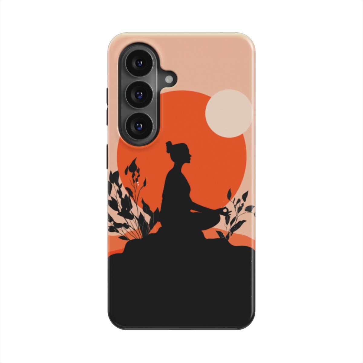Sunset Yoga Magnetic Tough Phone Case [SA0310]