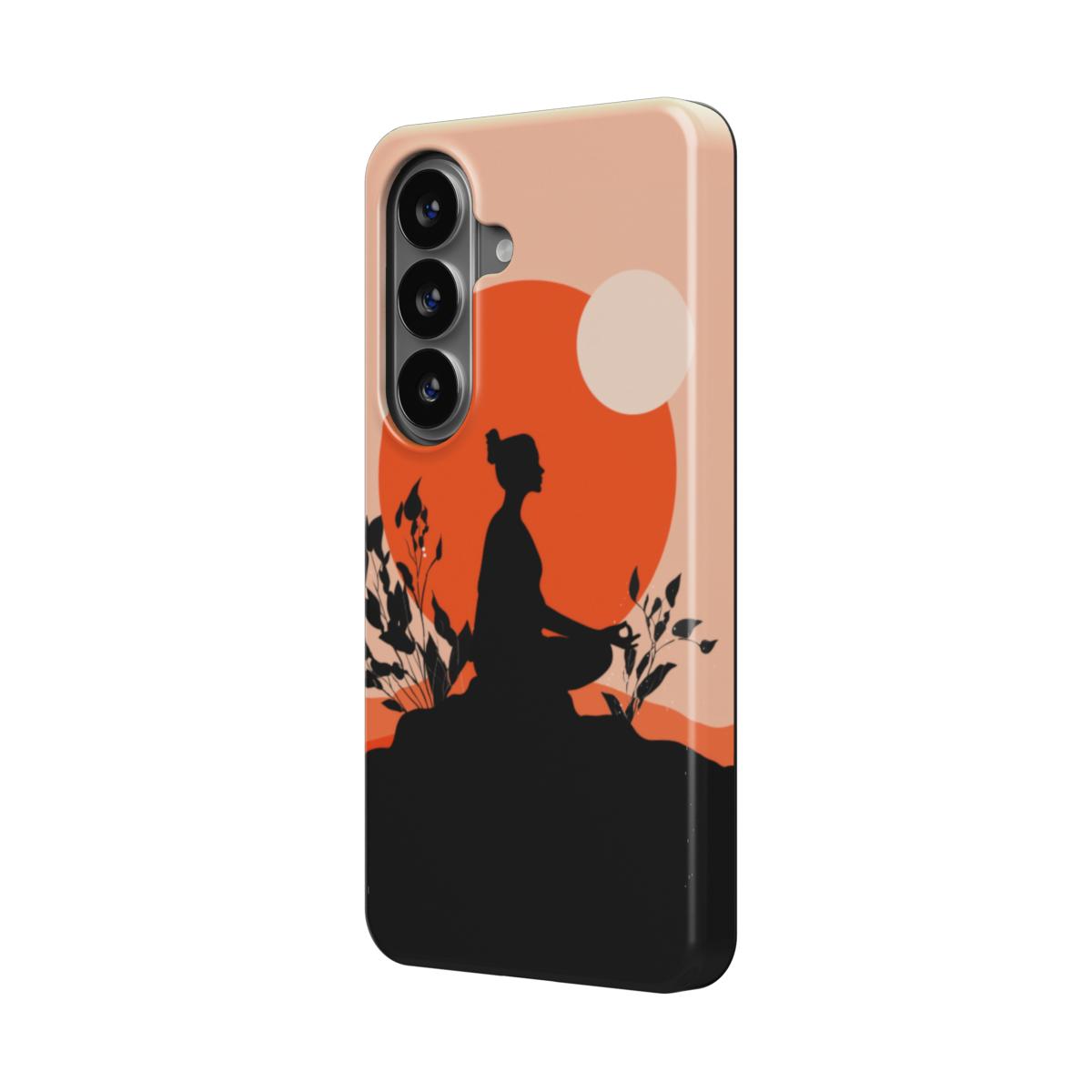 Sunset Yoga Magnetic Tough Phone Case [SA0310]