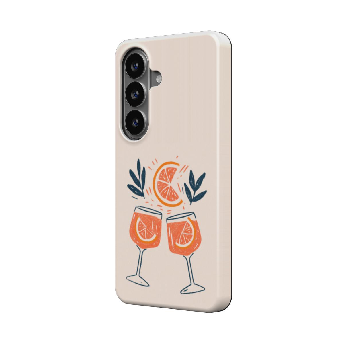 Orange Spritz Magnetic Tough Phone Case [SA0313]