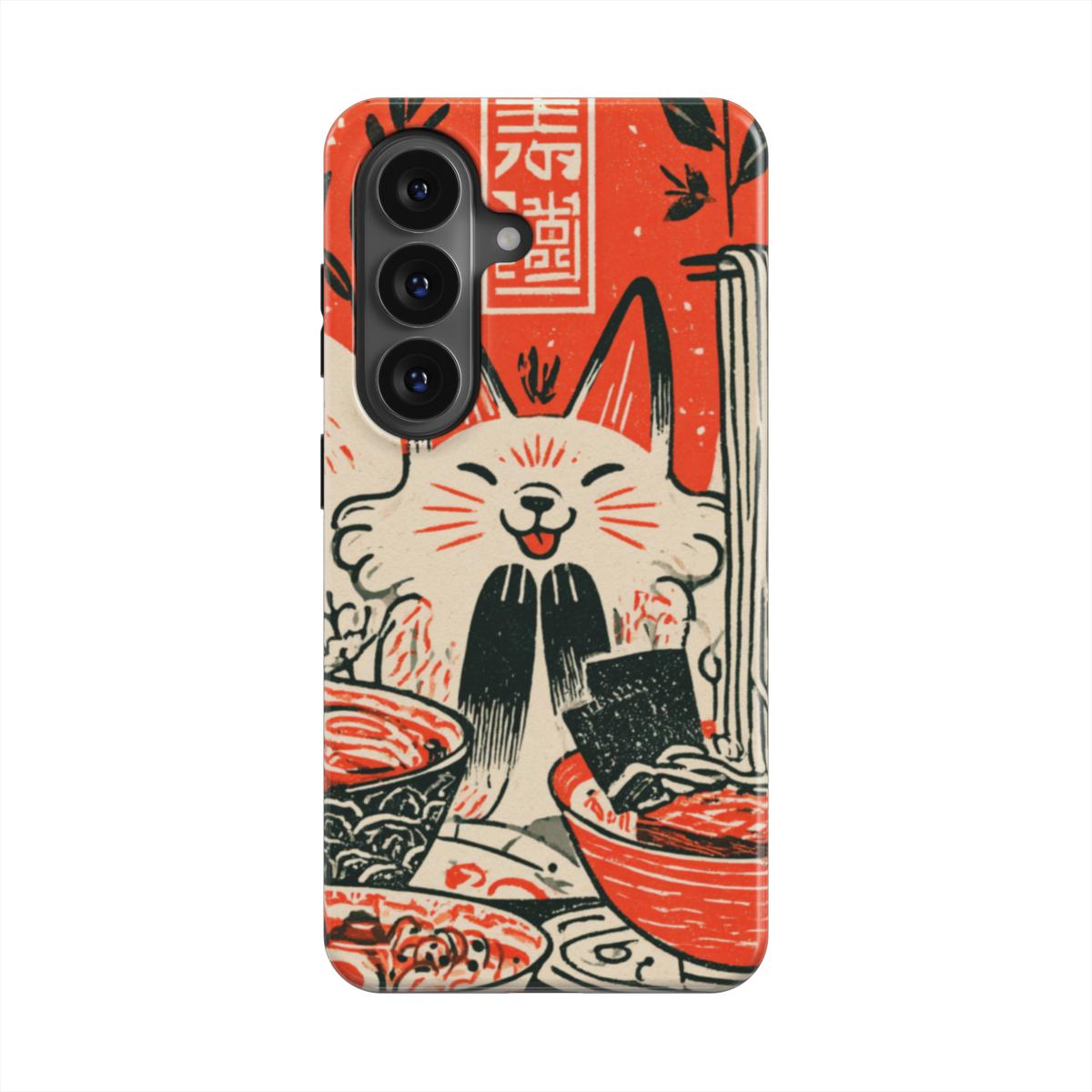 Ramen Cat Magnetic Tough Phone Case [SA0315]