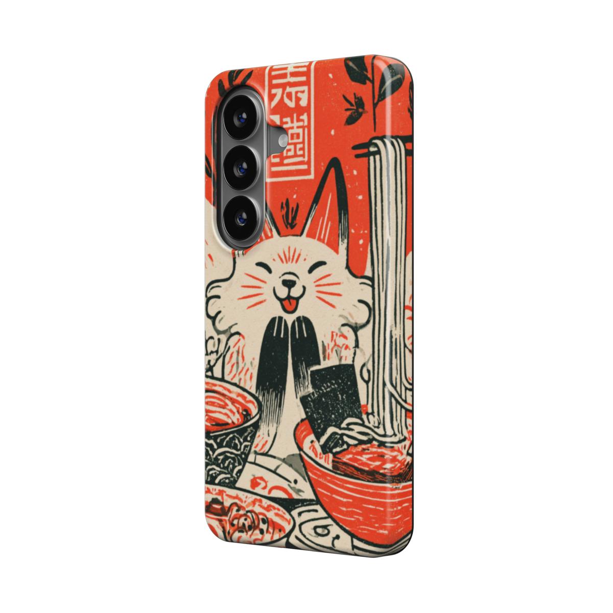 Ramen Cat Magnetic Tough Phone Case [SA0315]